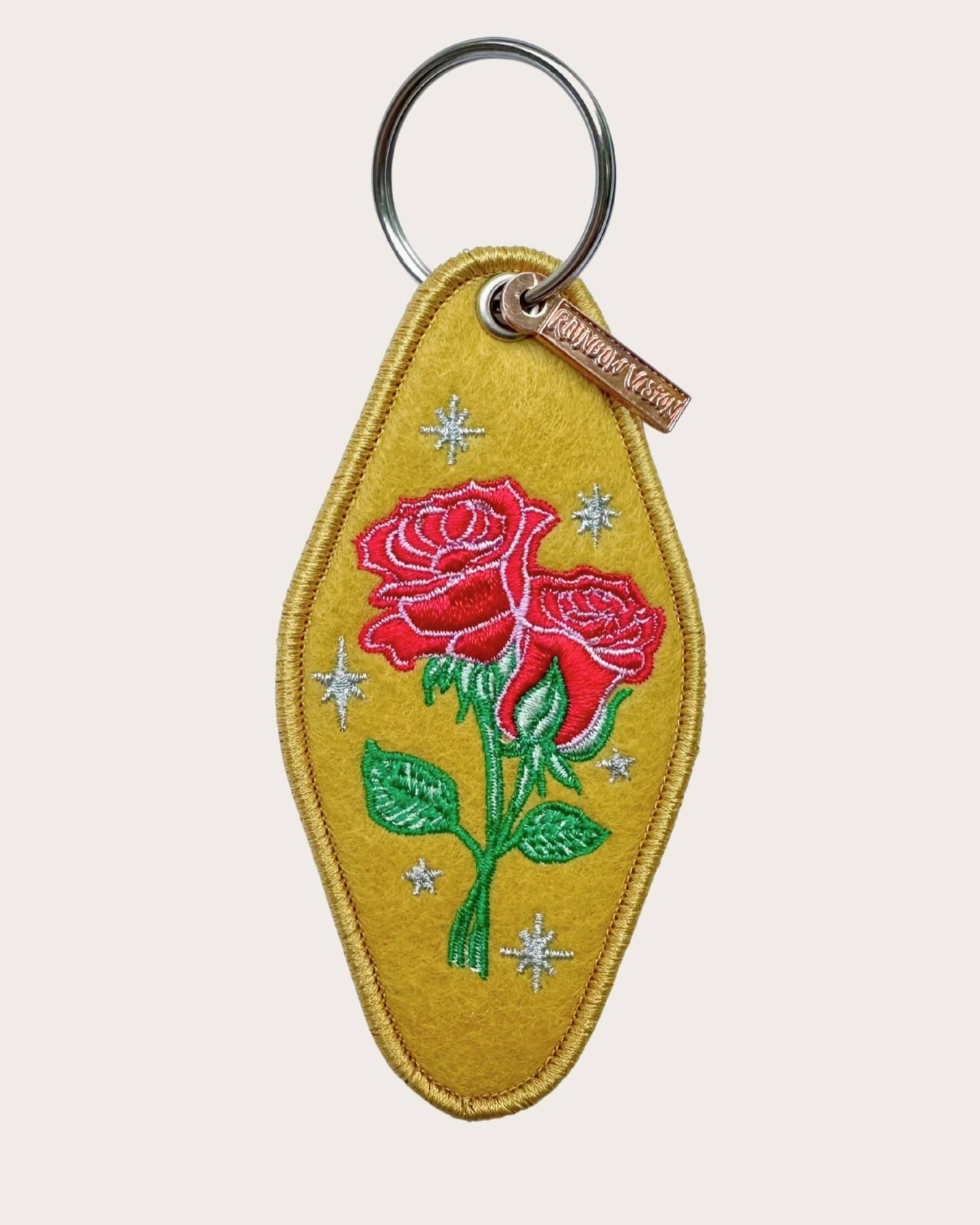 Embroidered Keychain