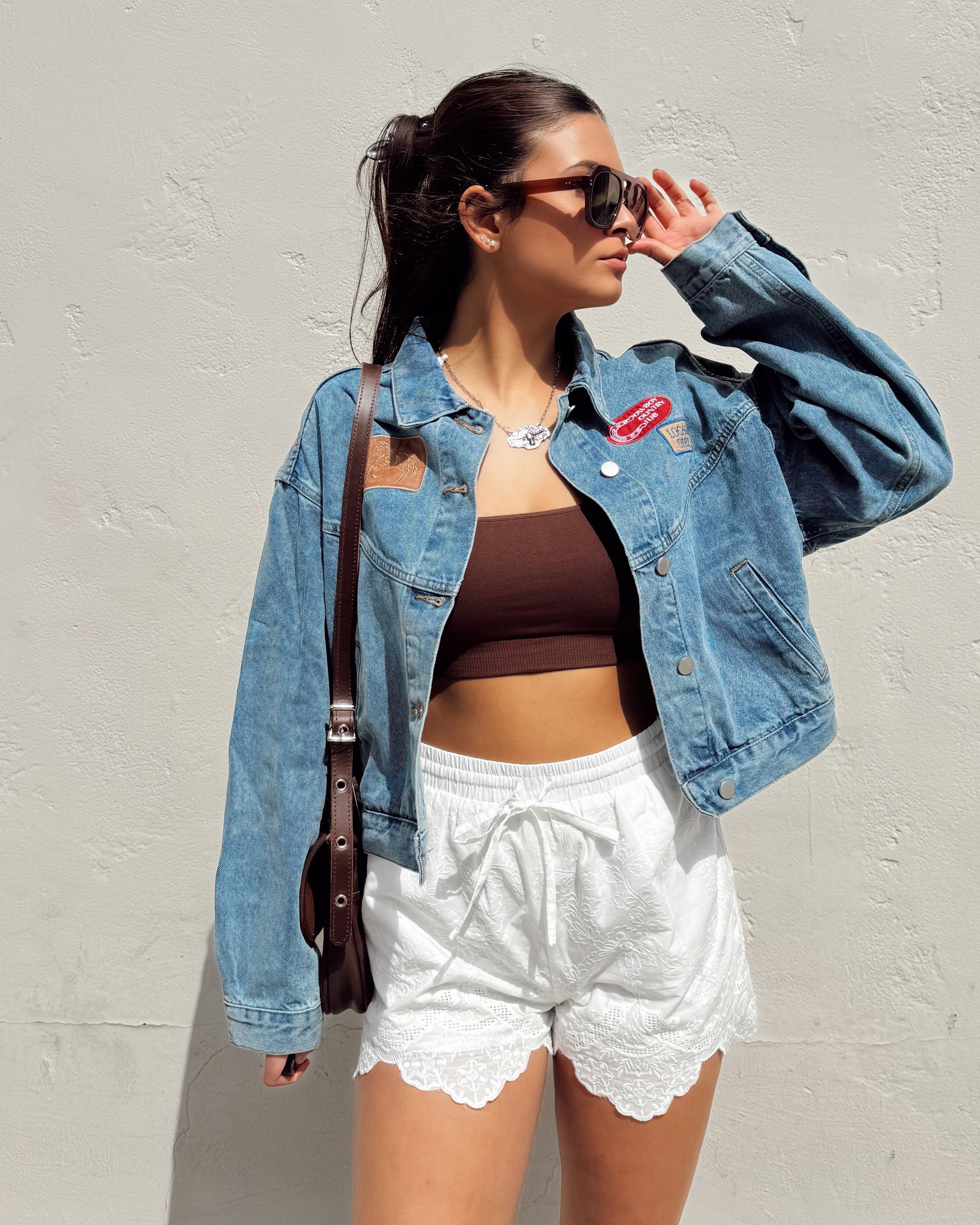 Eyelet Boxer Shorts