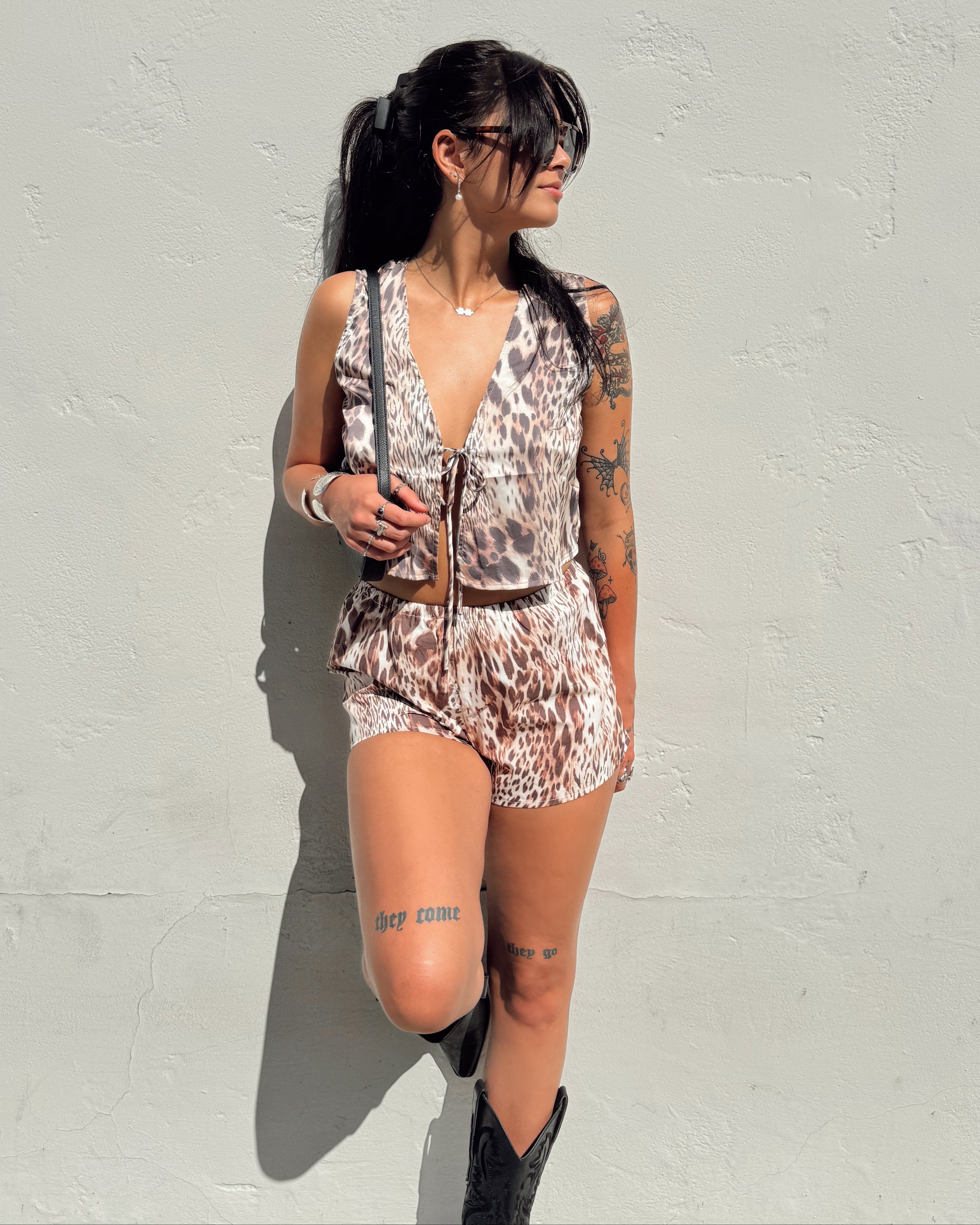 Wild Thing Tie Front Top