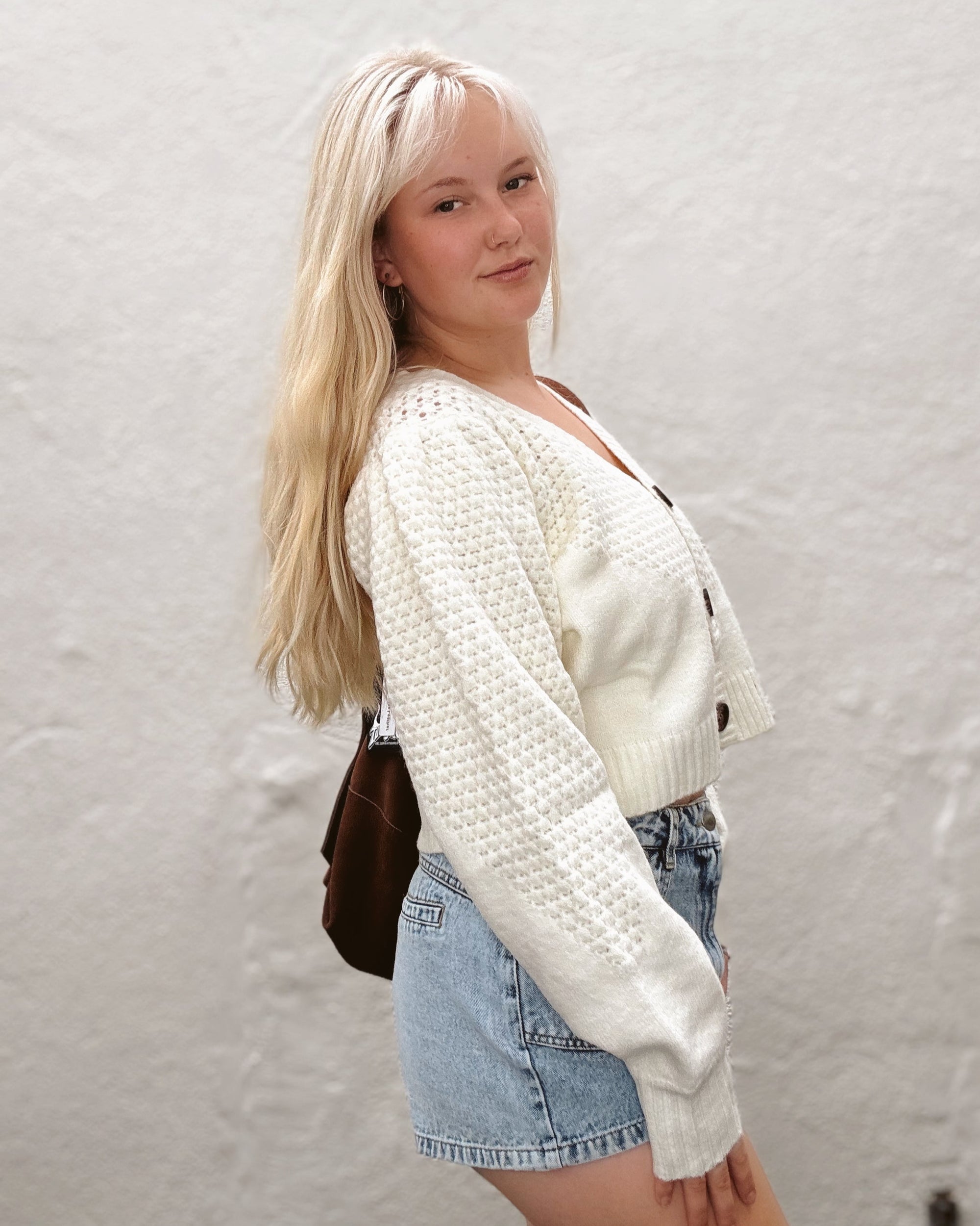 Button Knit Cardigan