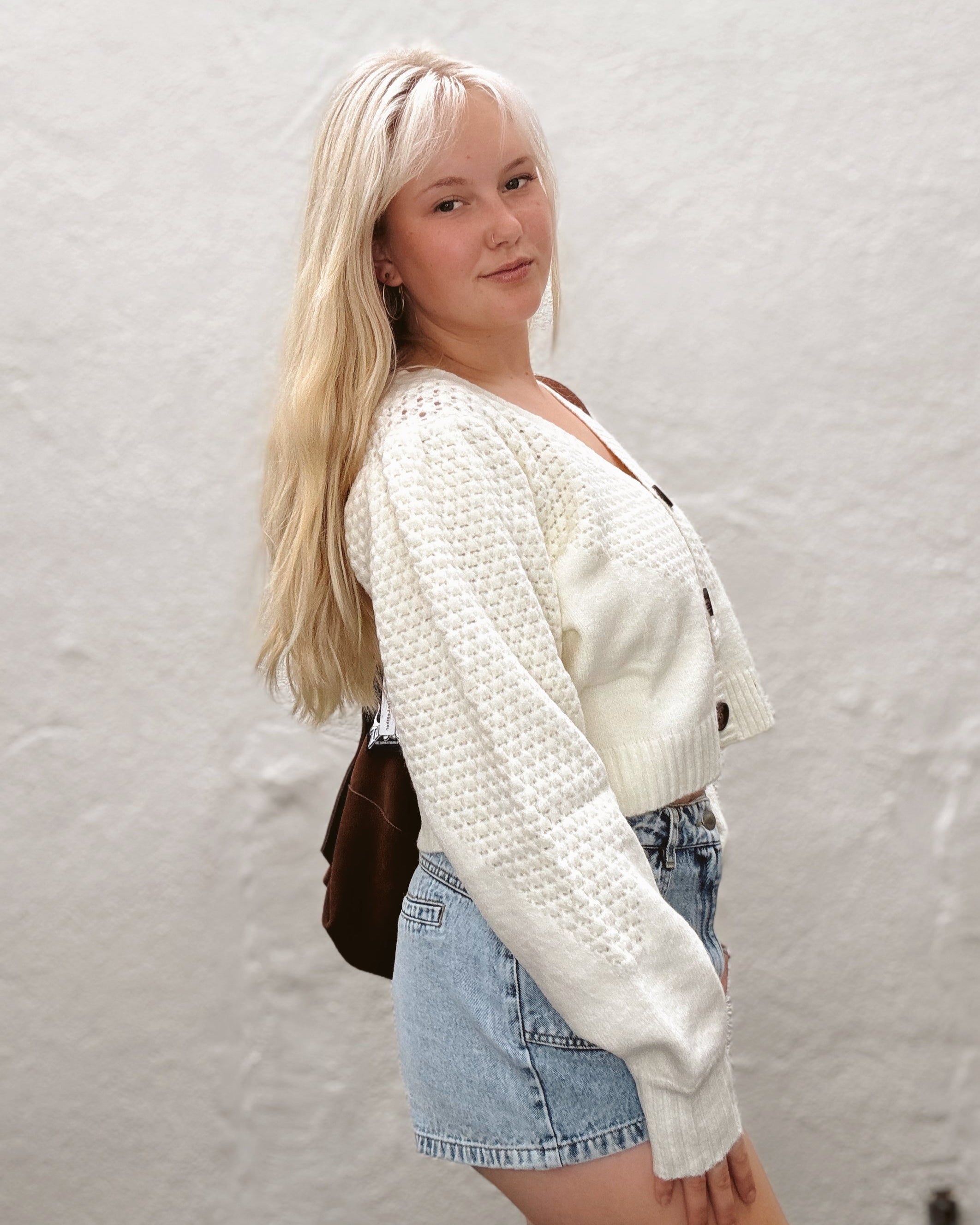 Button Knit Cardigan