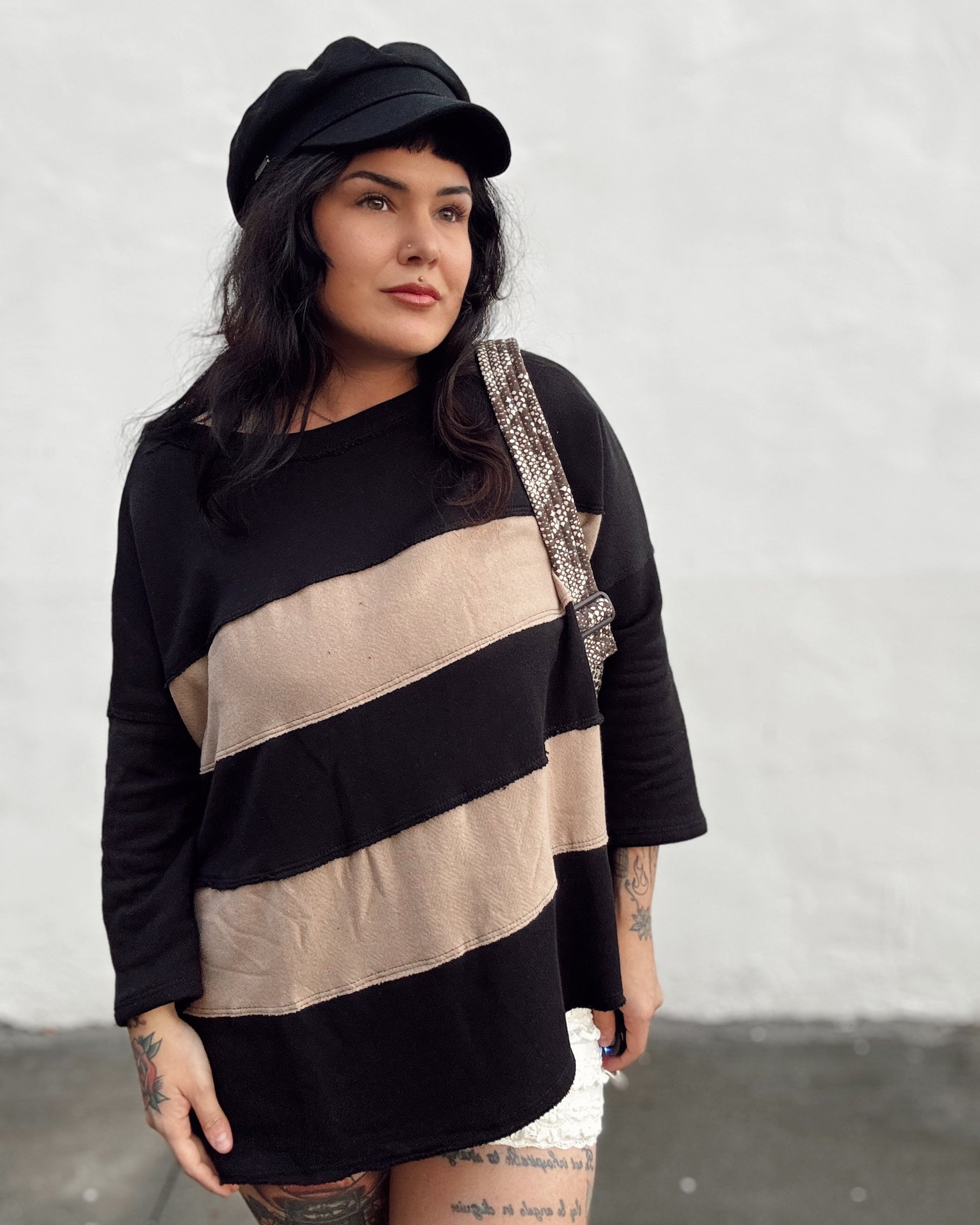 Stripe Knit Long Sleeve