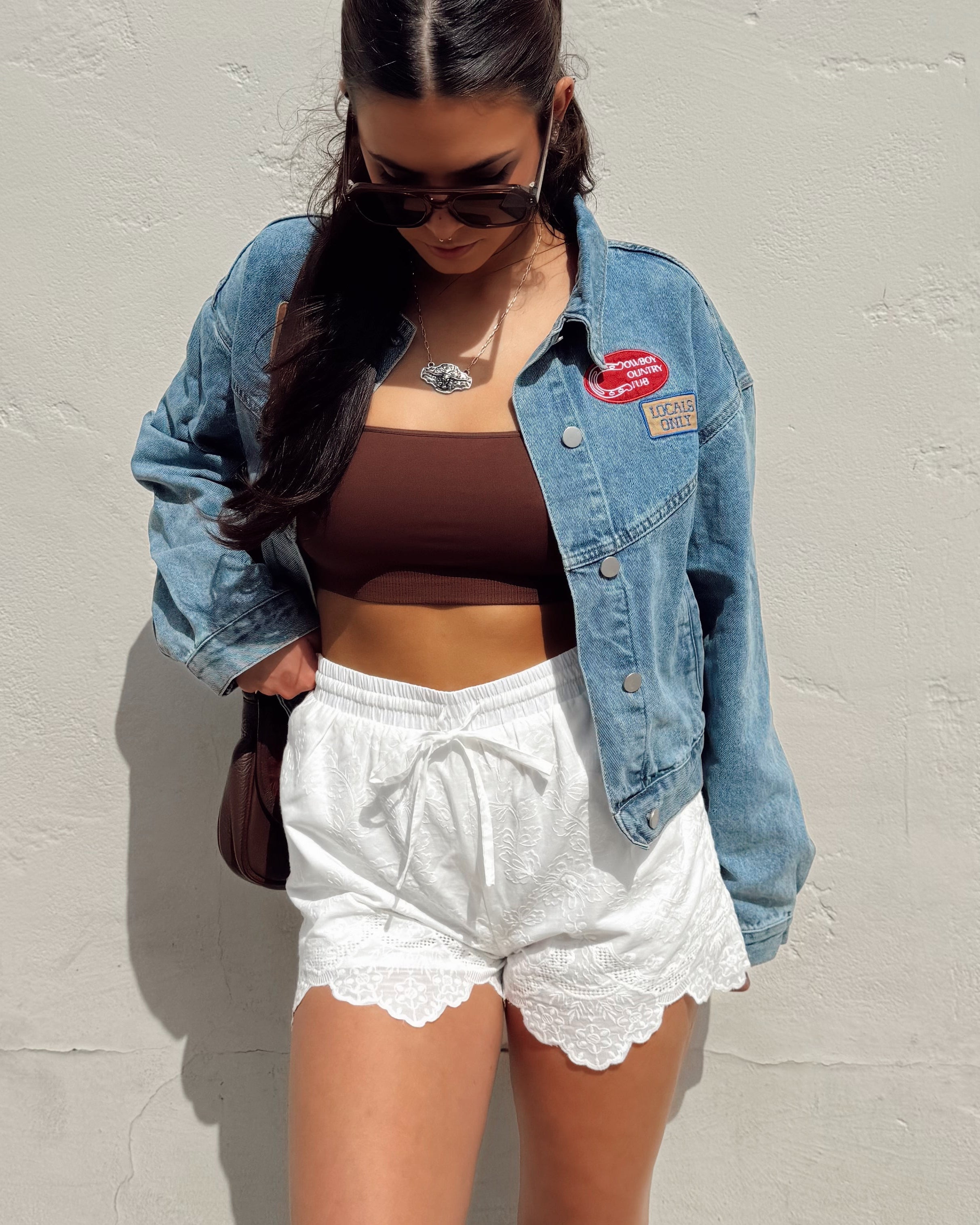 Eyelet Boxer Shorts