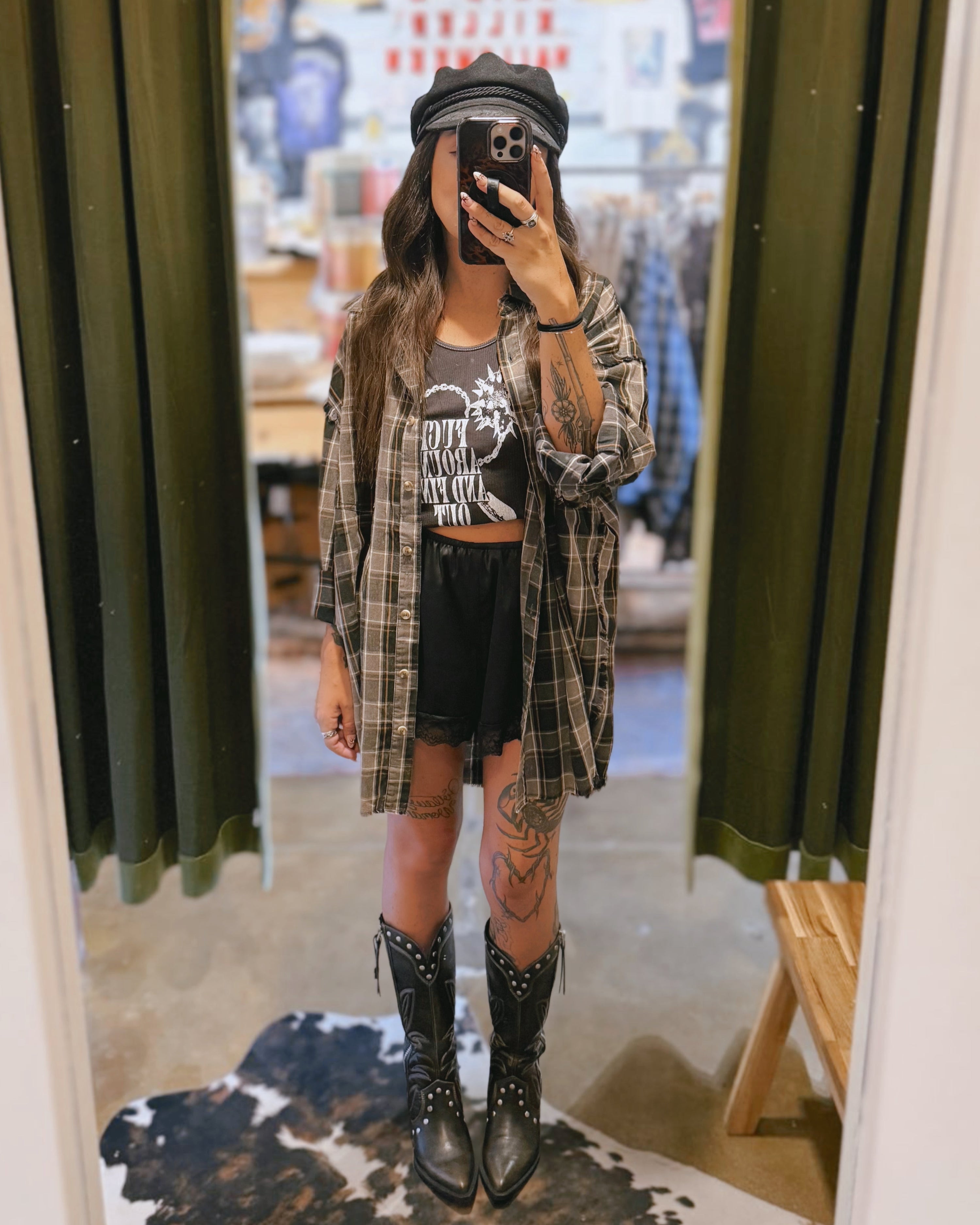 Black Coffee Flannel