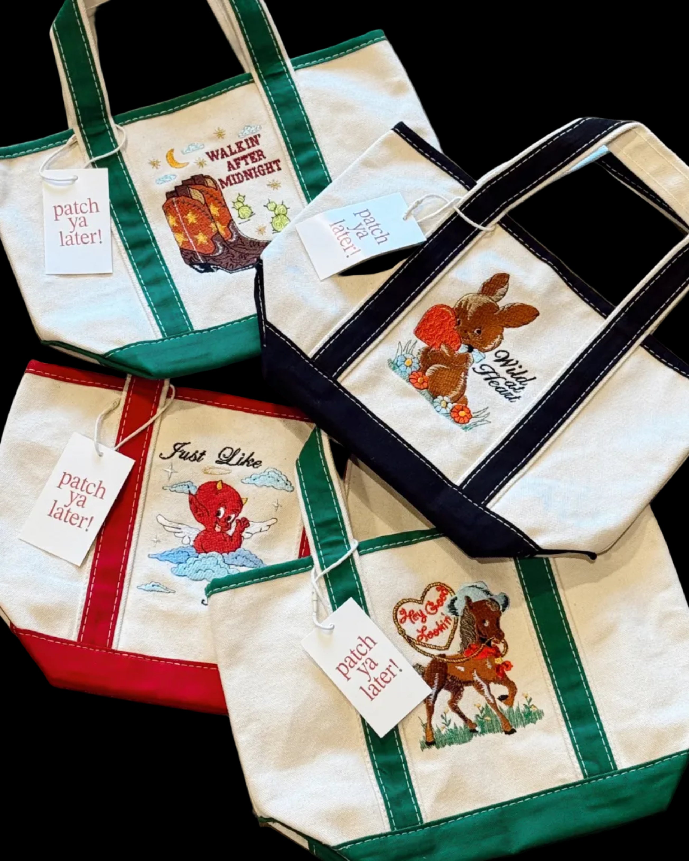 Mini Canvas Tote Bag