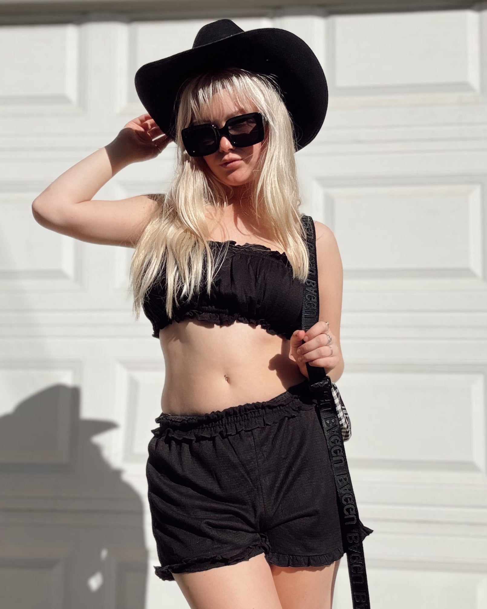 Ruffle Tube Top Set
