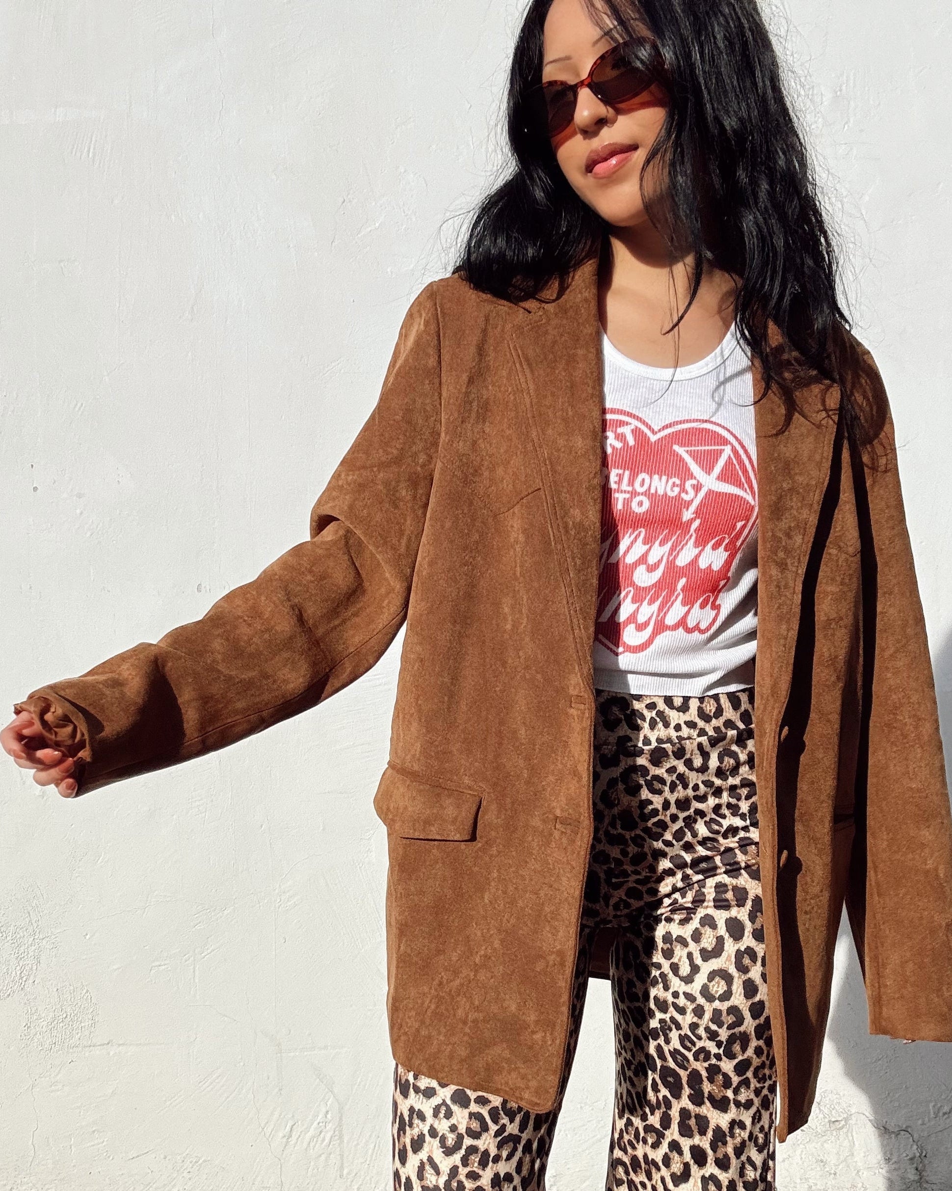 Western Suede Blazer