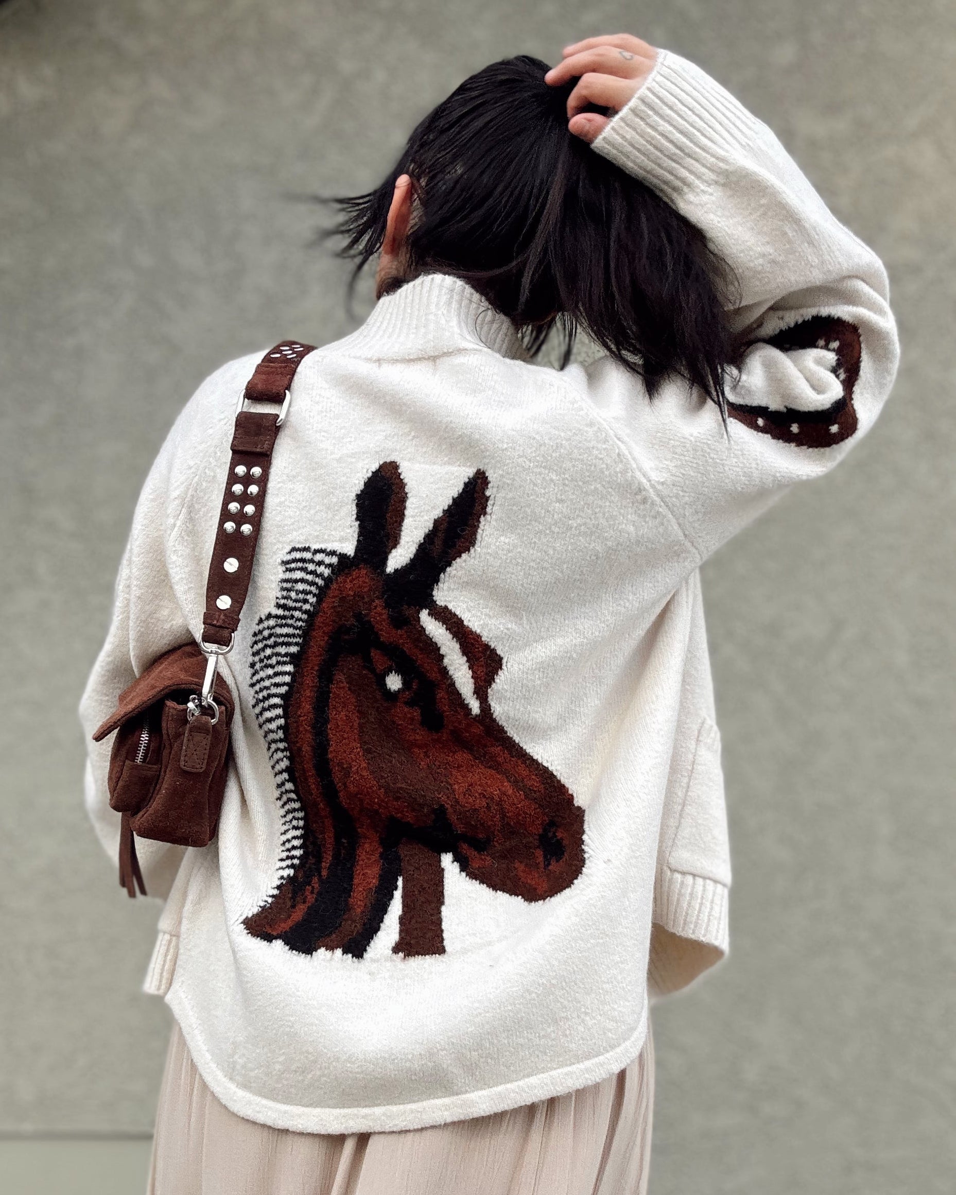 Lucky Horseshoe Cardigan