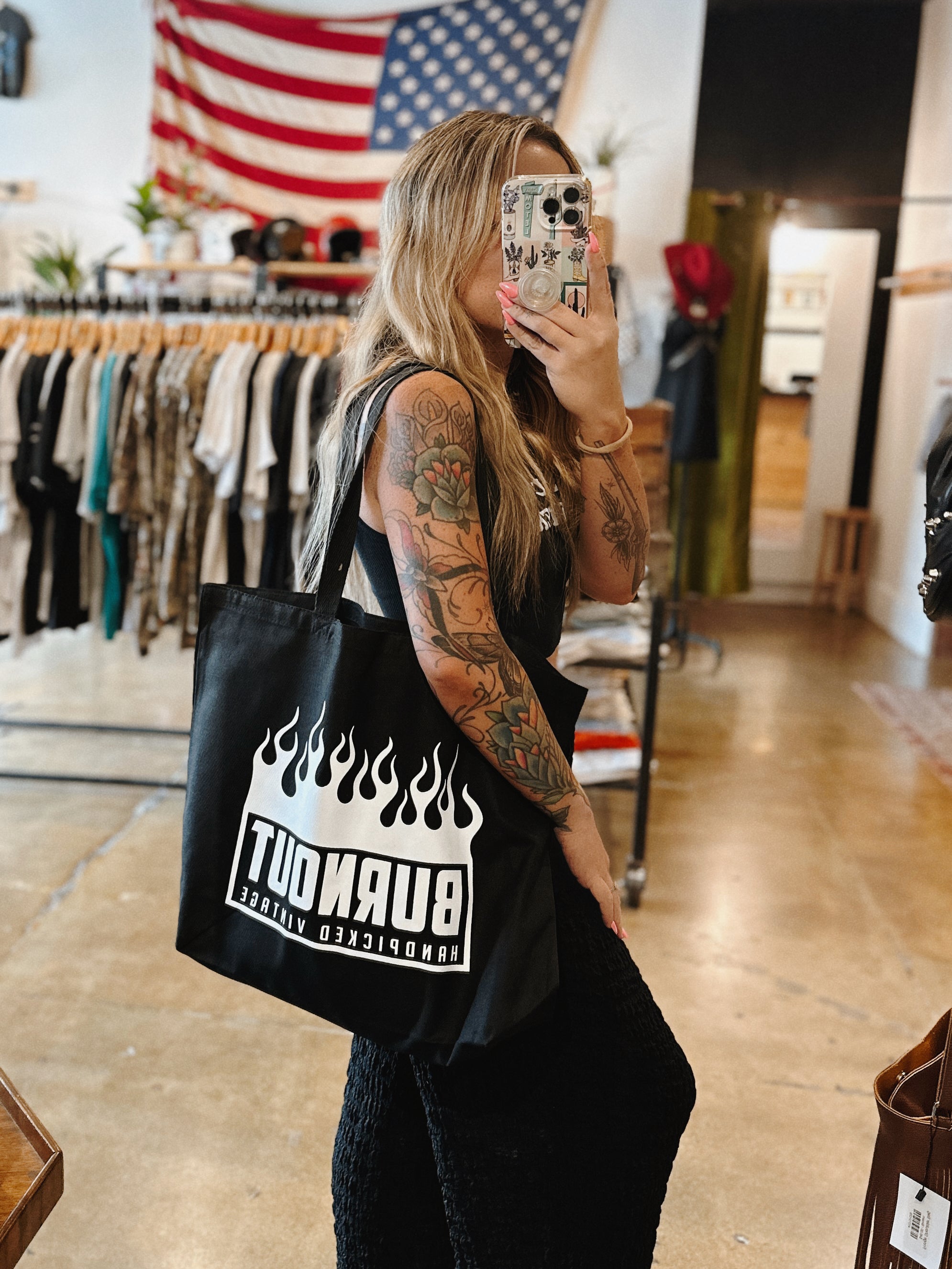 Burnout Shop Tote