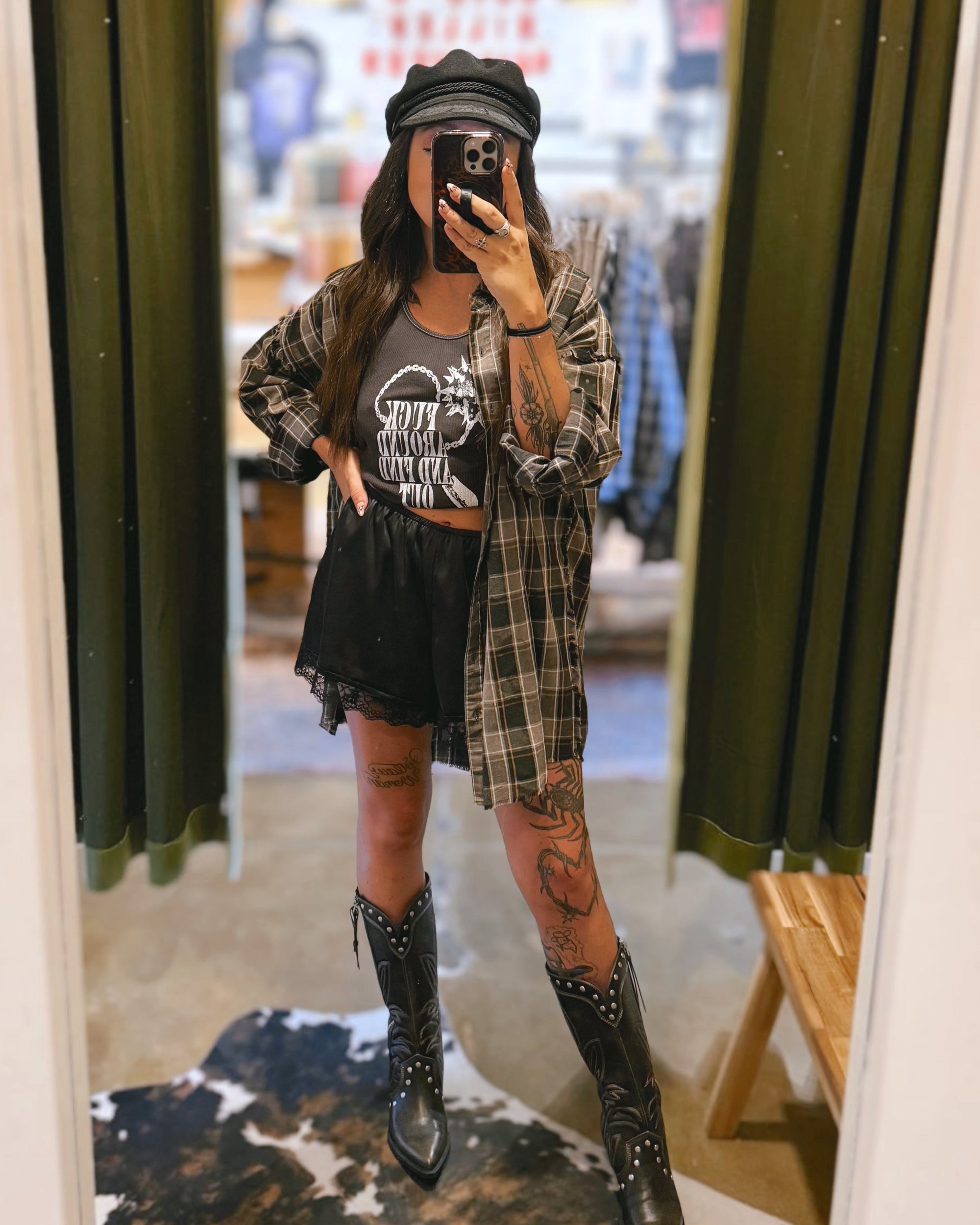 Black Coffee Flannel