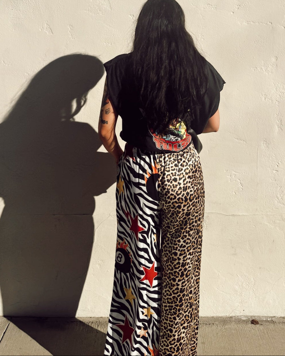 Wild Thing Wide Leg Pants - Burnout