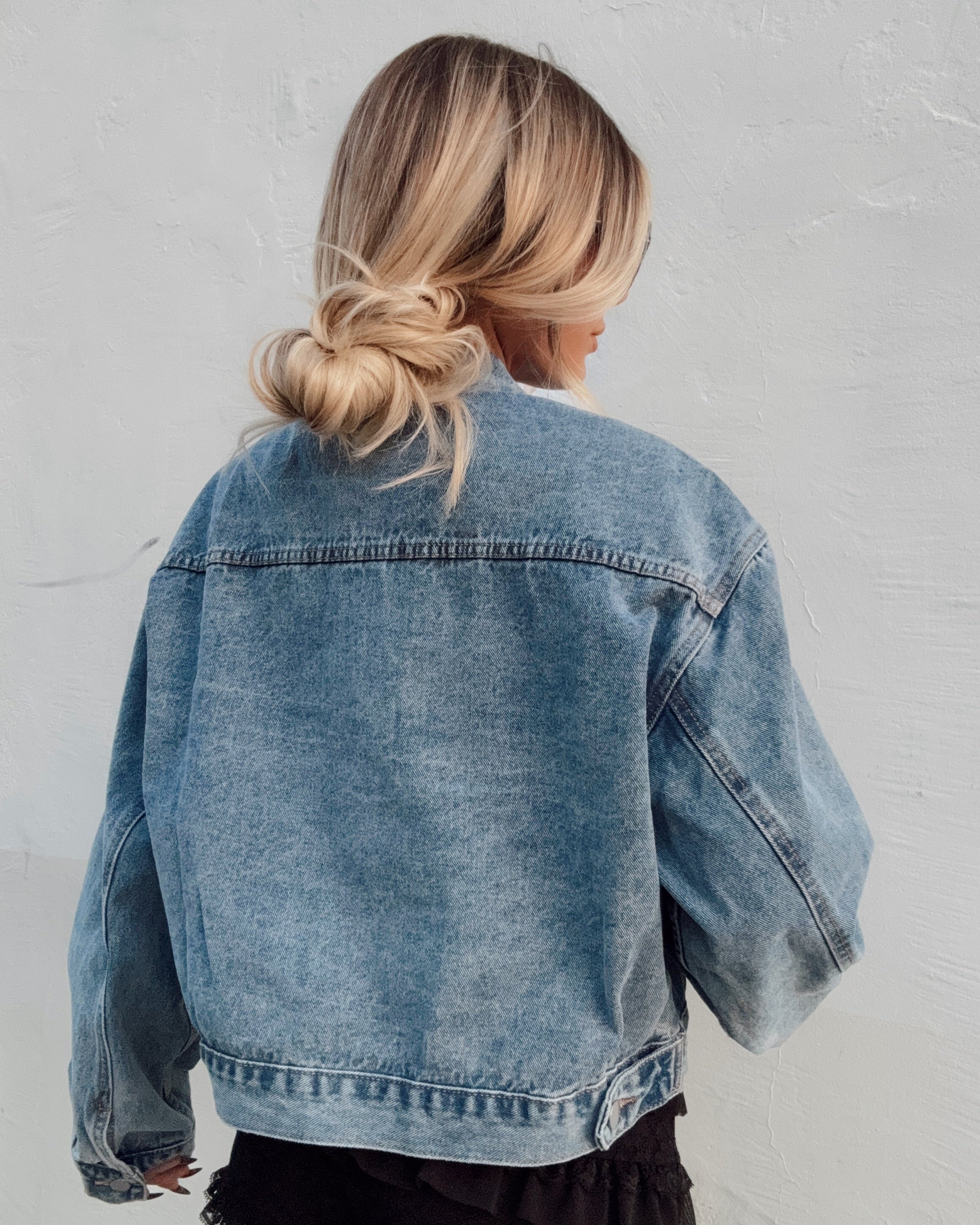 Americana Patched Denim Jacket