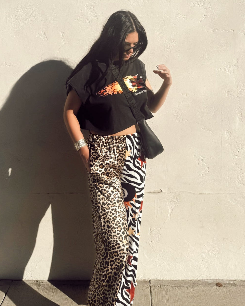 Wild Thing Wide Leg Pants - Burnout