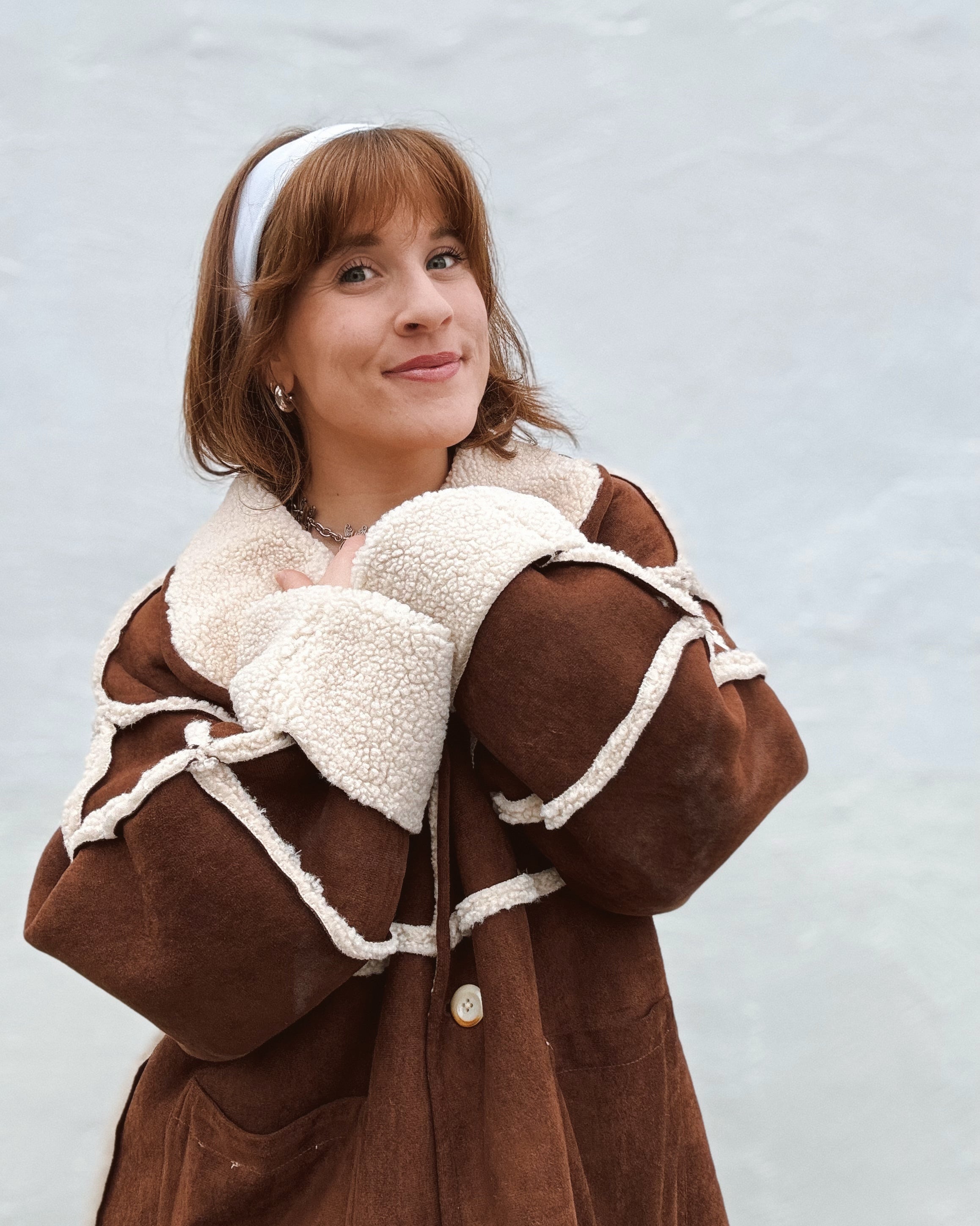 Sherpa Suede Reversible Jacket