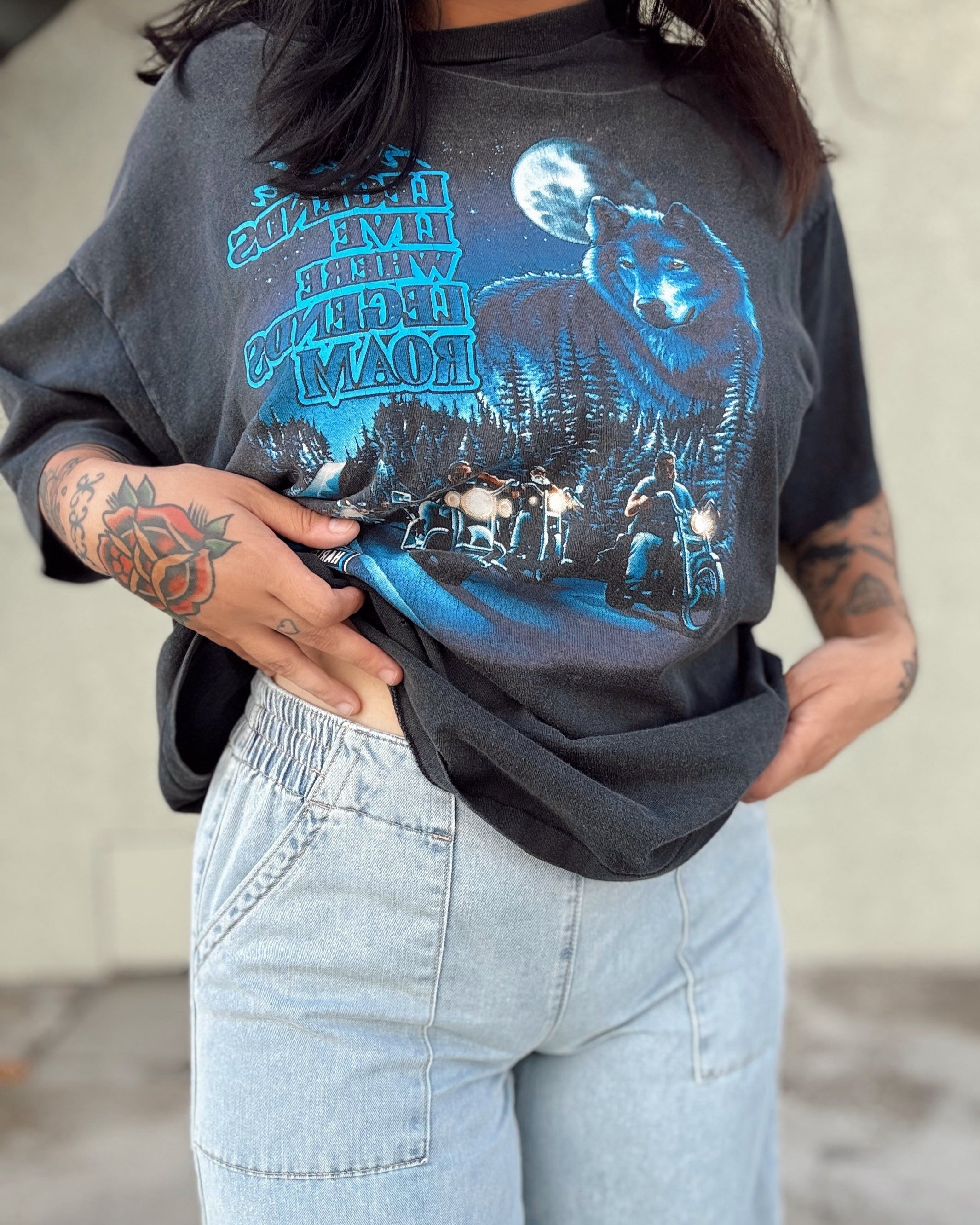 Wide Leg Relaxed Jeans