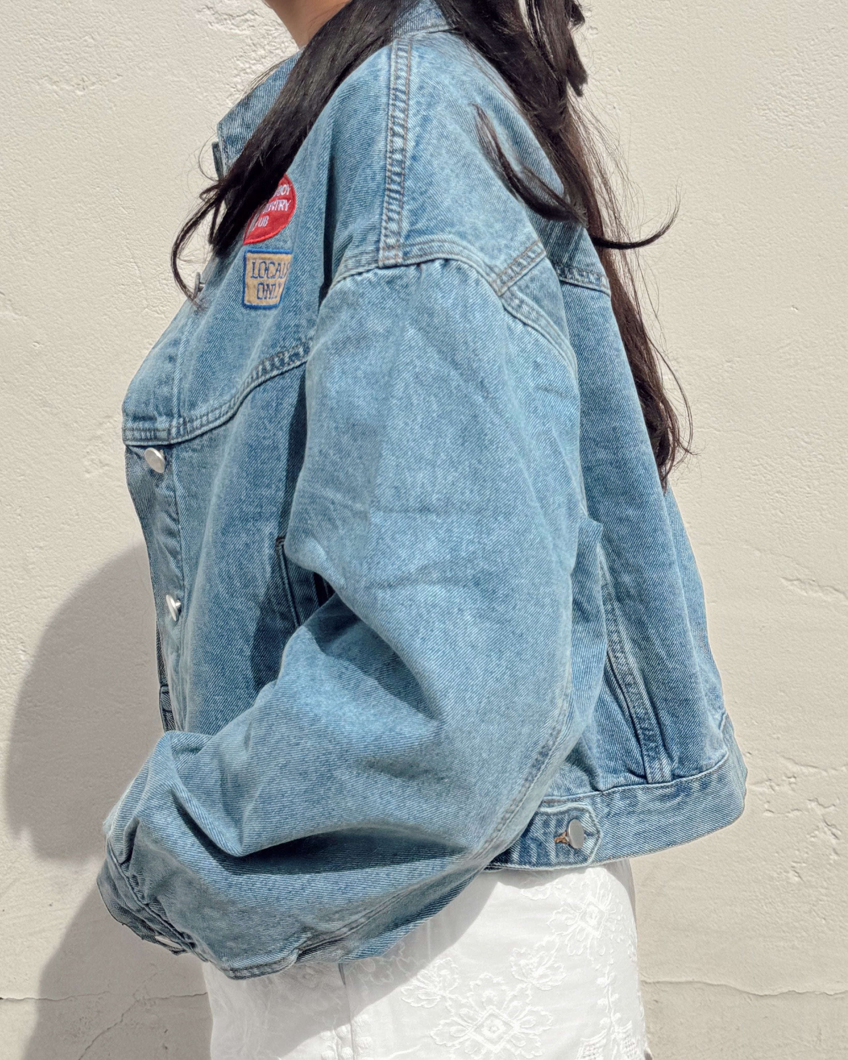 Western Patch Denim Jacket