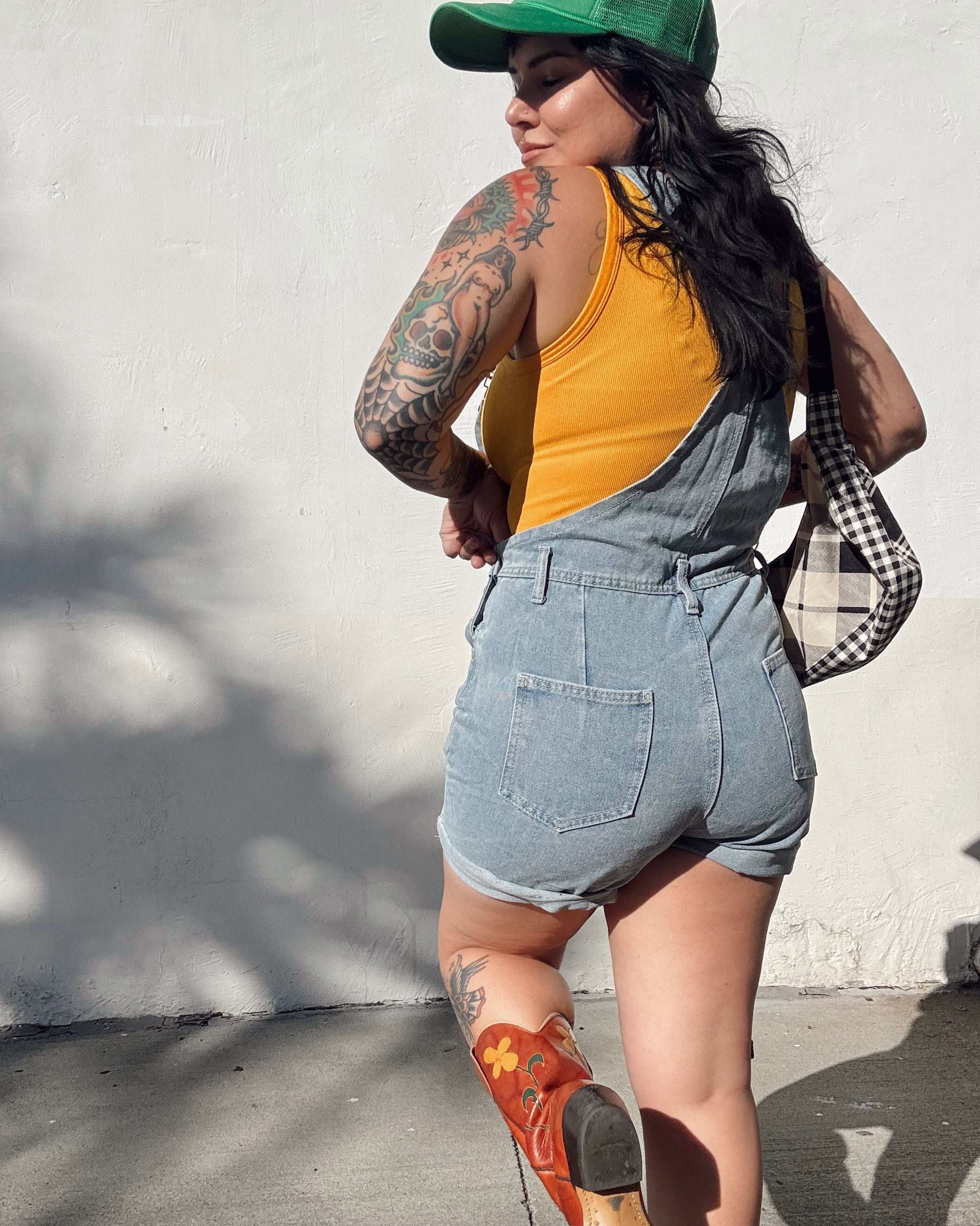 Denim Shortalls