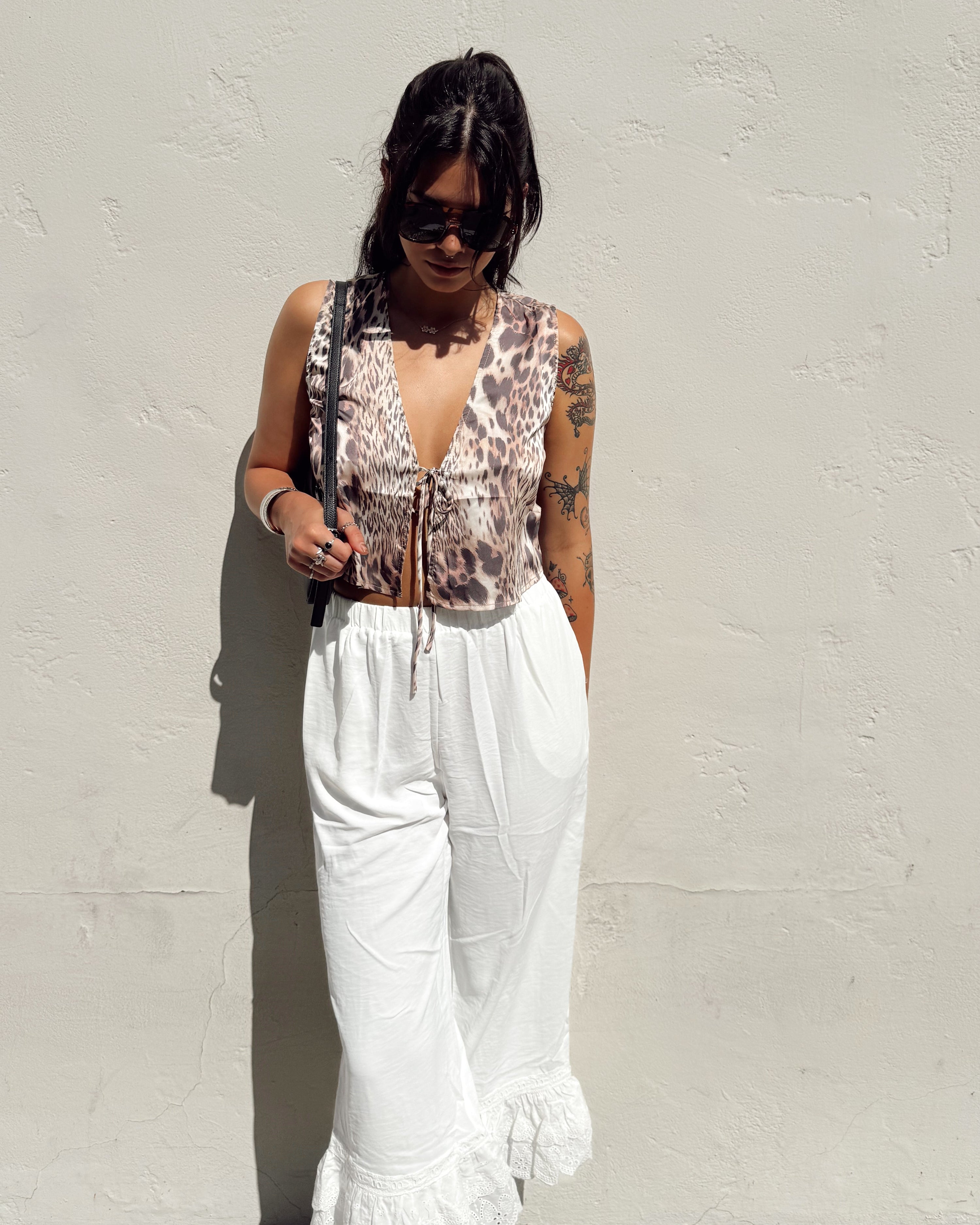Wild Thing Tie Front Top