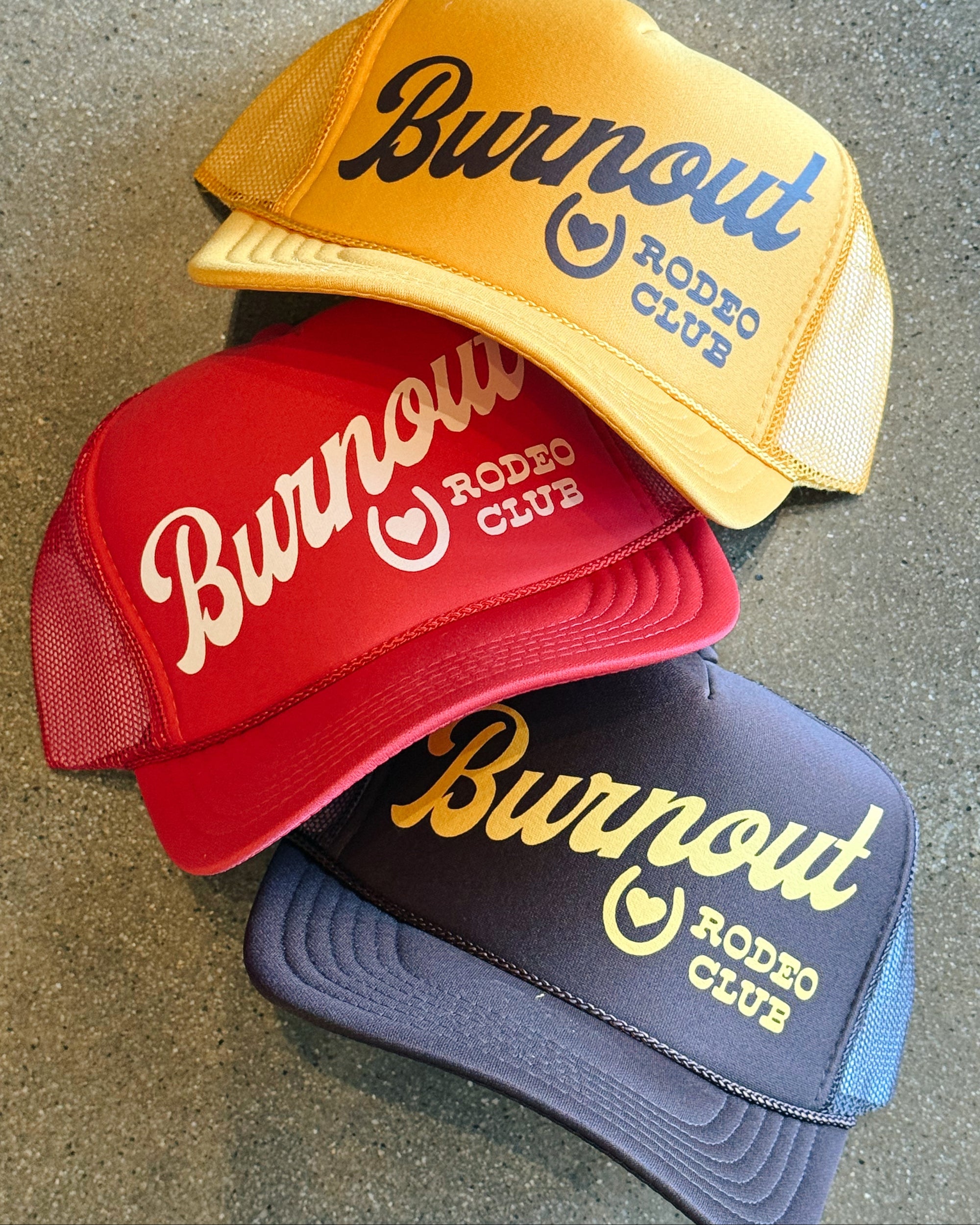 Burnout Rodeo Trucker Hat