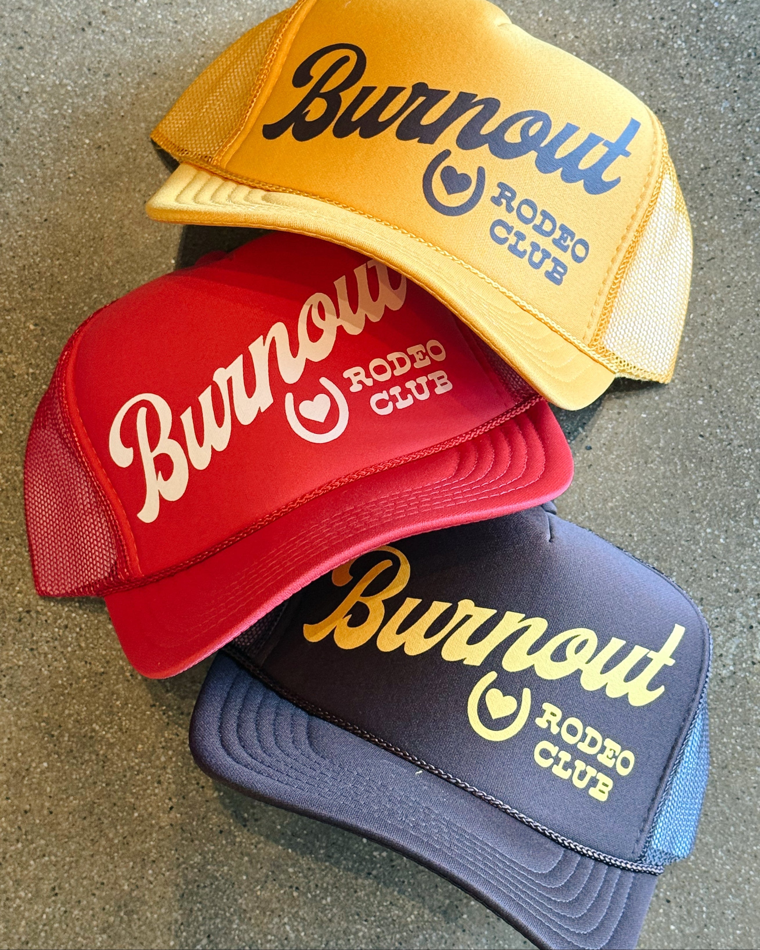 Burnout Rodeo Trucker Hat
