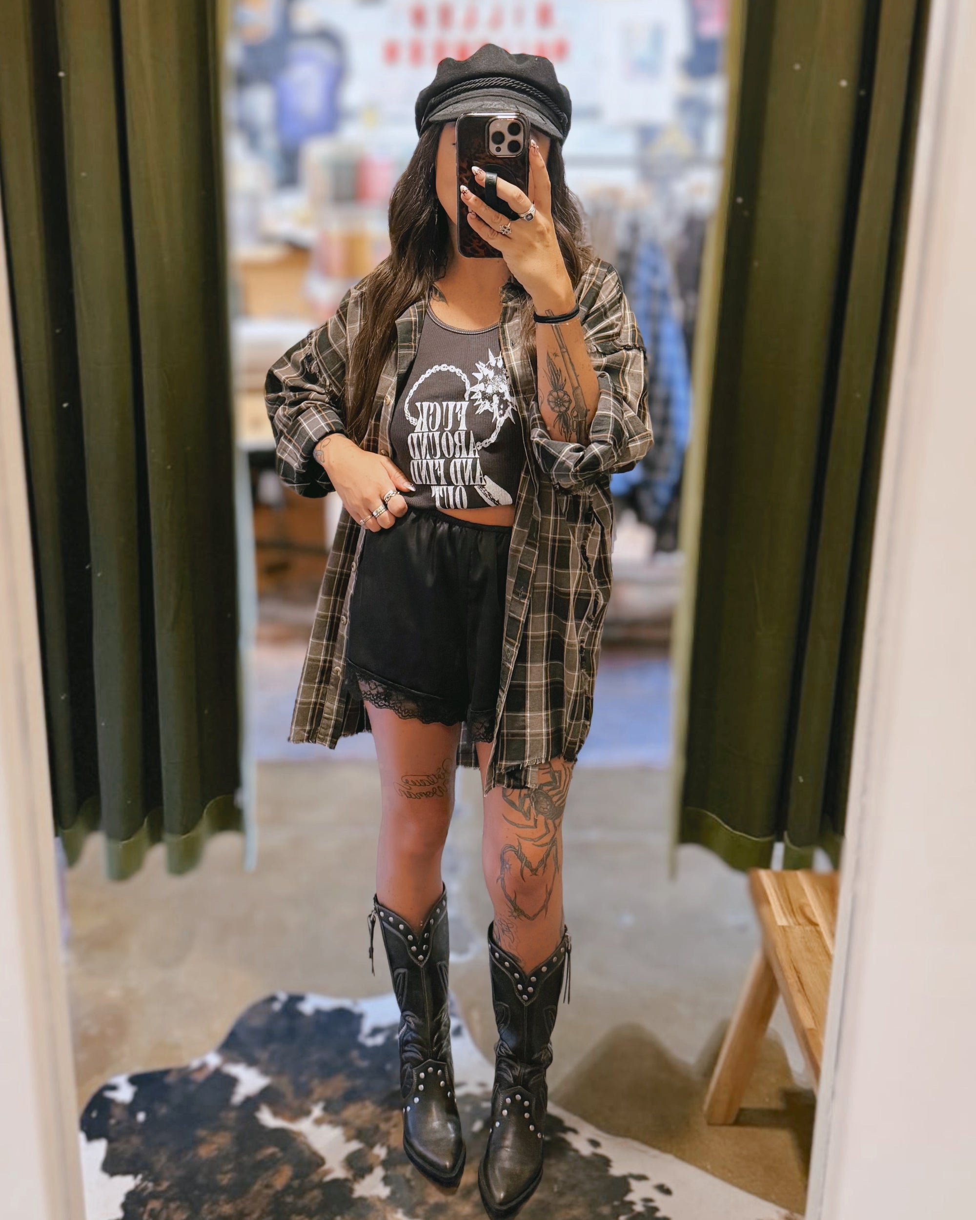 Black Coffee Flannel