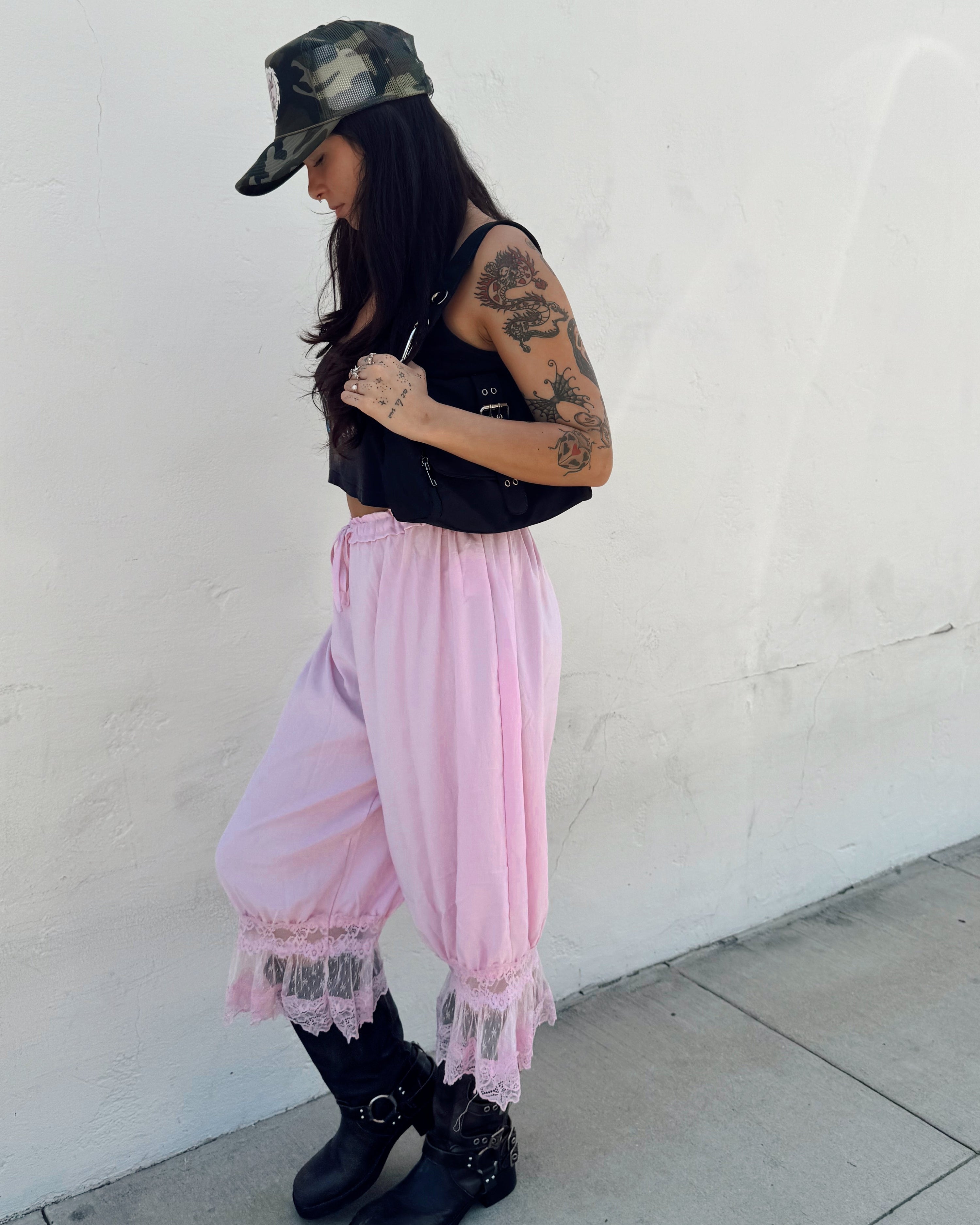 Bloomer Pants - Rose