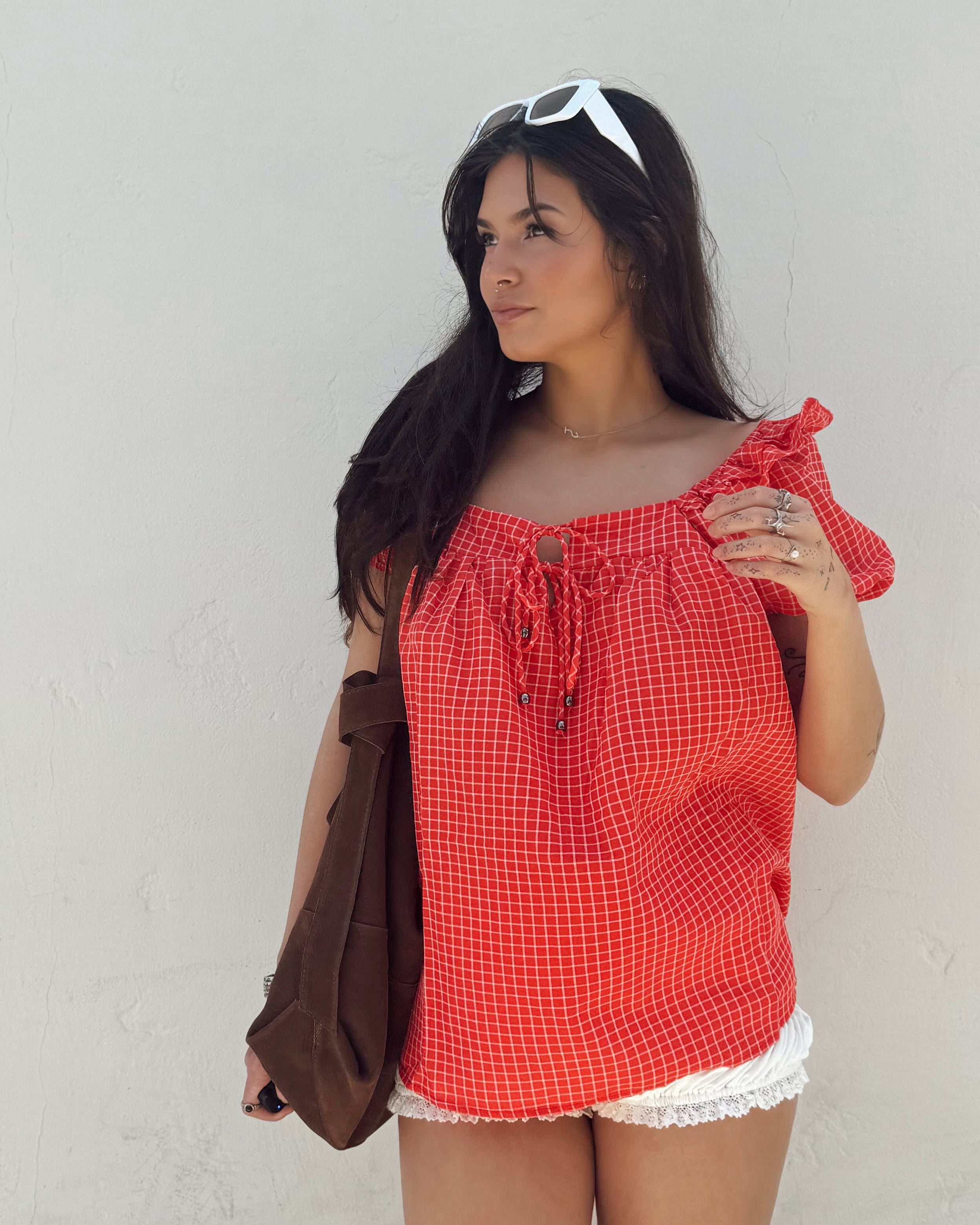 Country Girl Puff Sleeve Top