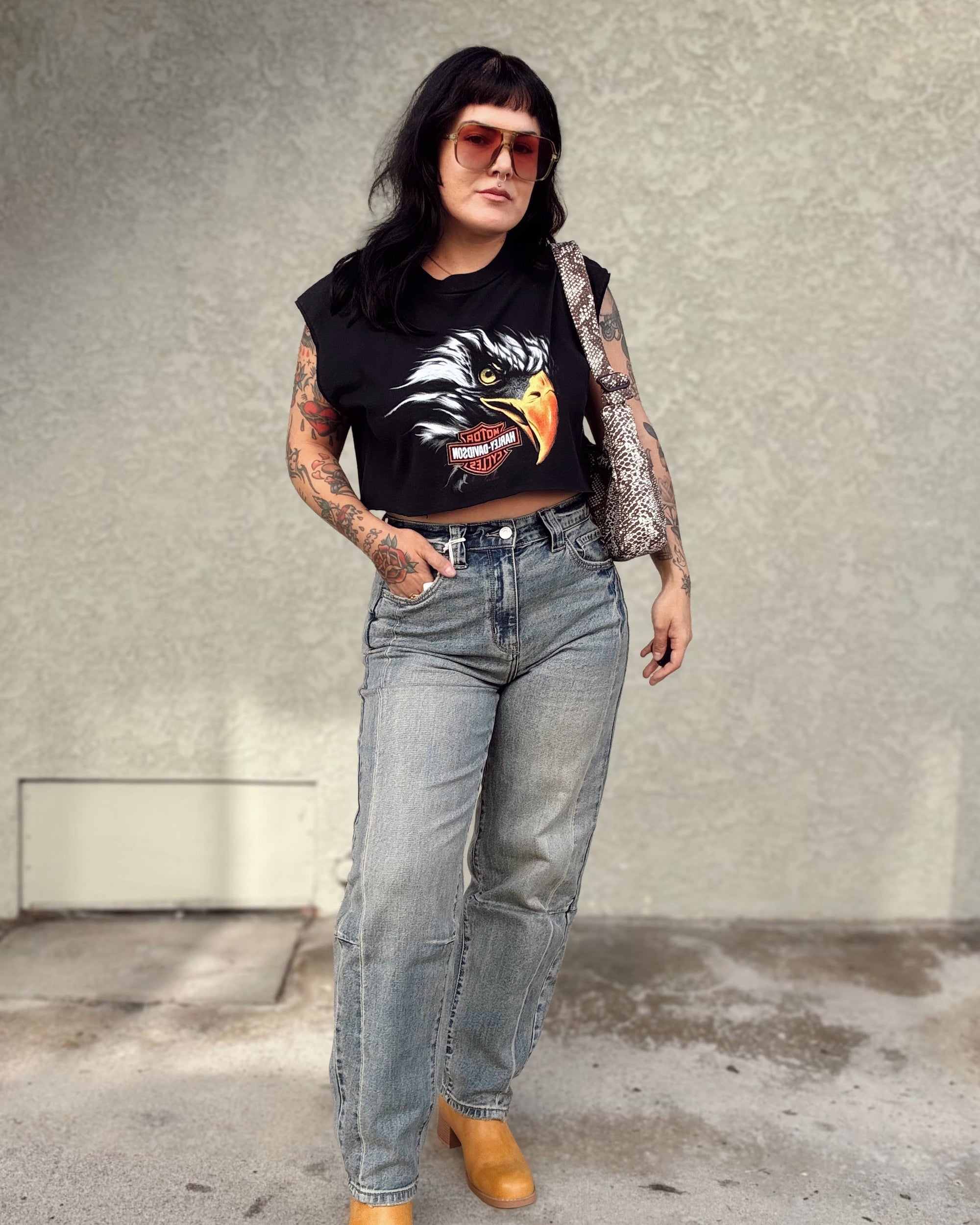 Barrel Jeans - Vintage Wash