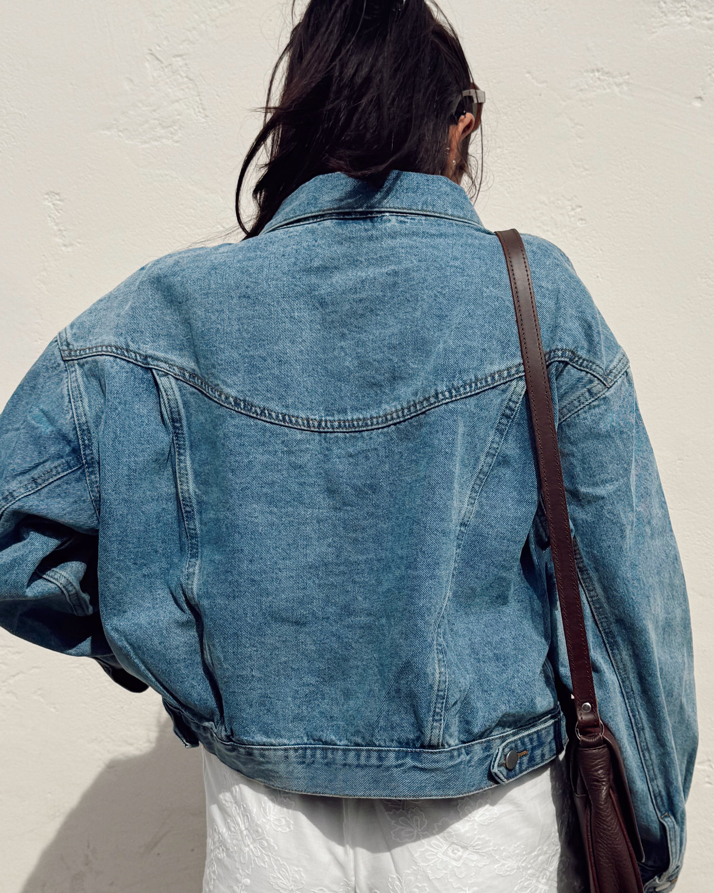Western Patch Denim Jacket