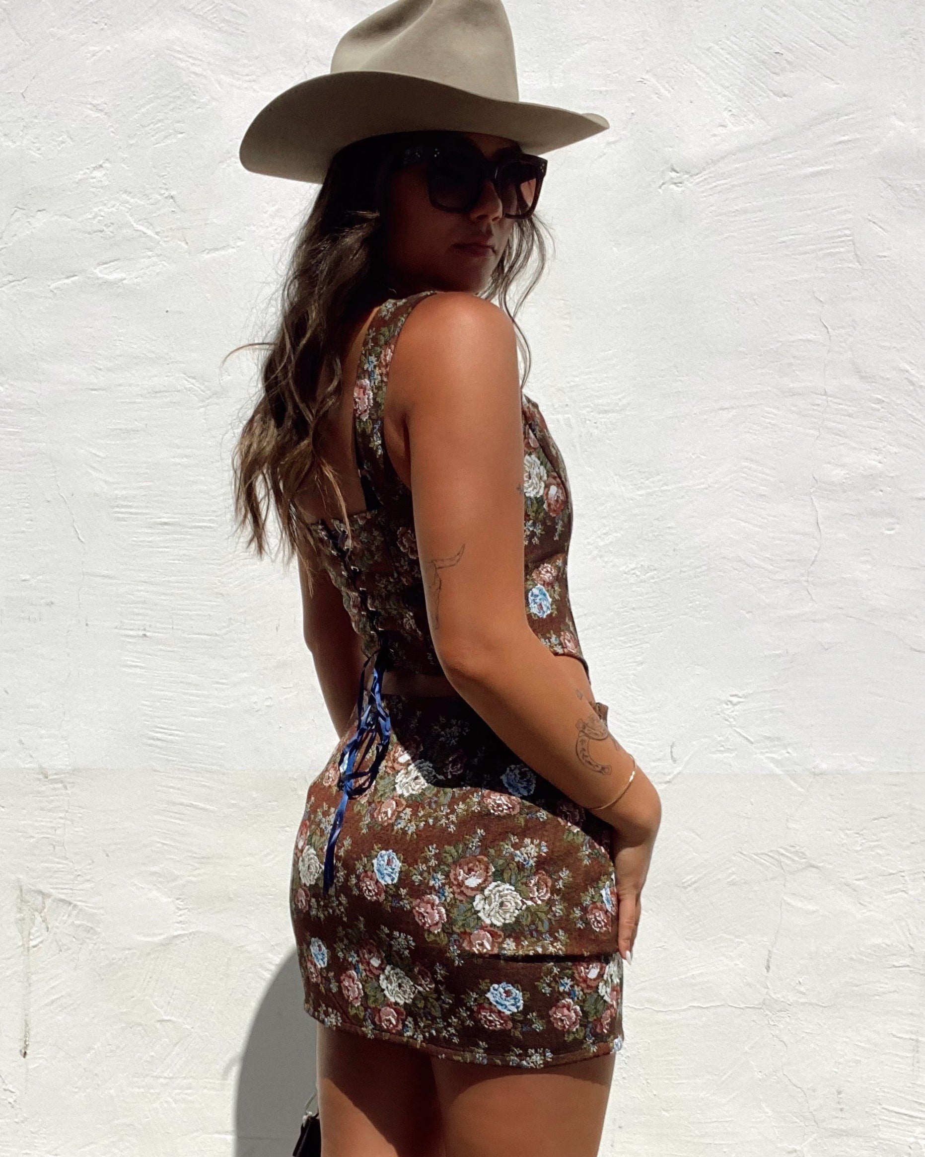 Rose Garden Mini Skirt