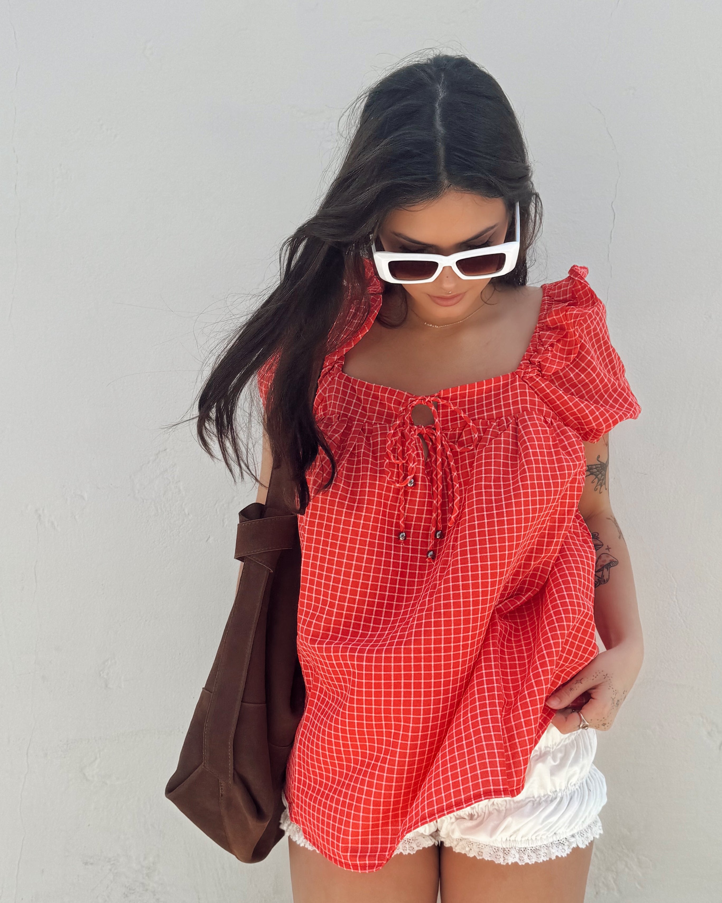 Country Girl Puff Sleeve Top