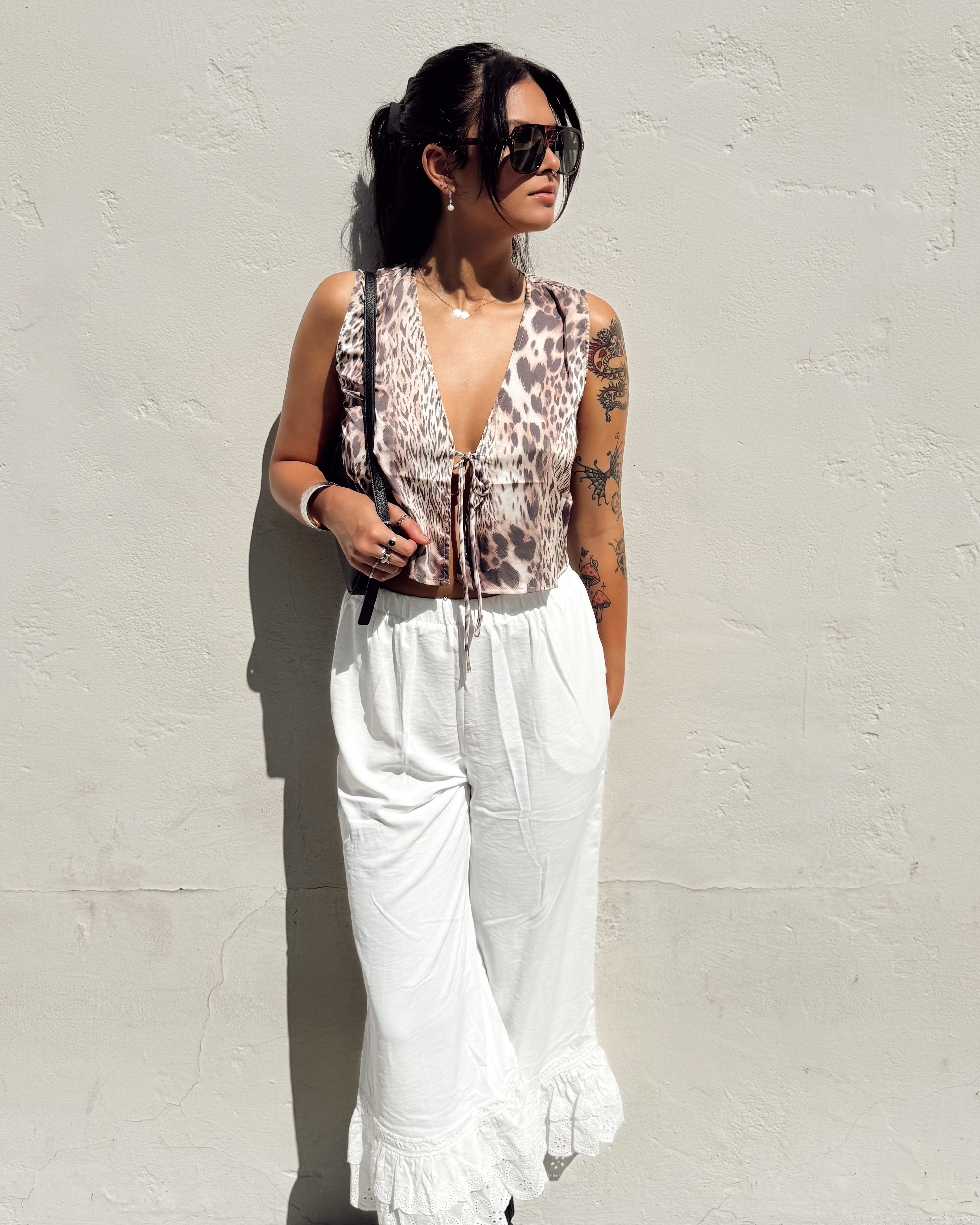 Wild Thing Tie Front Top