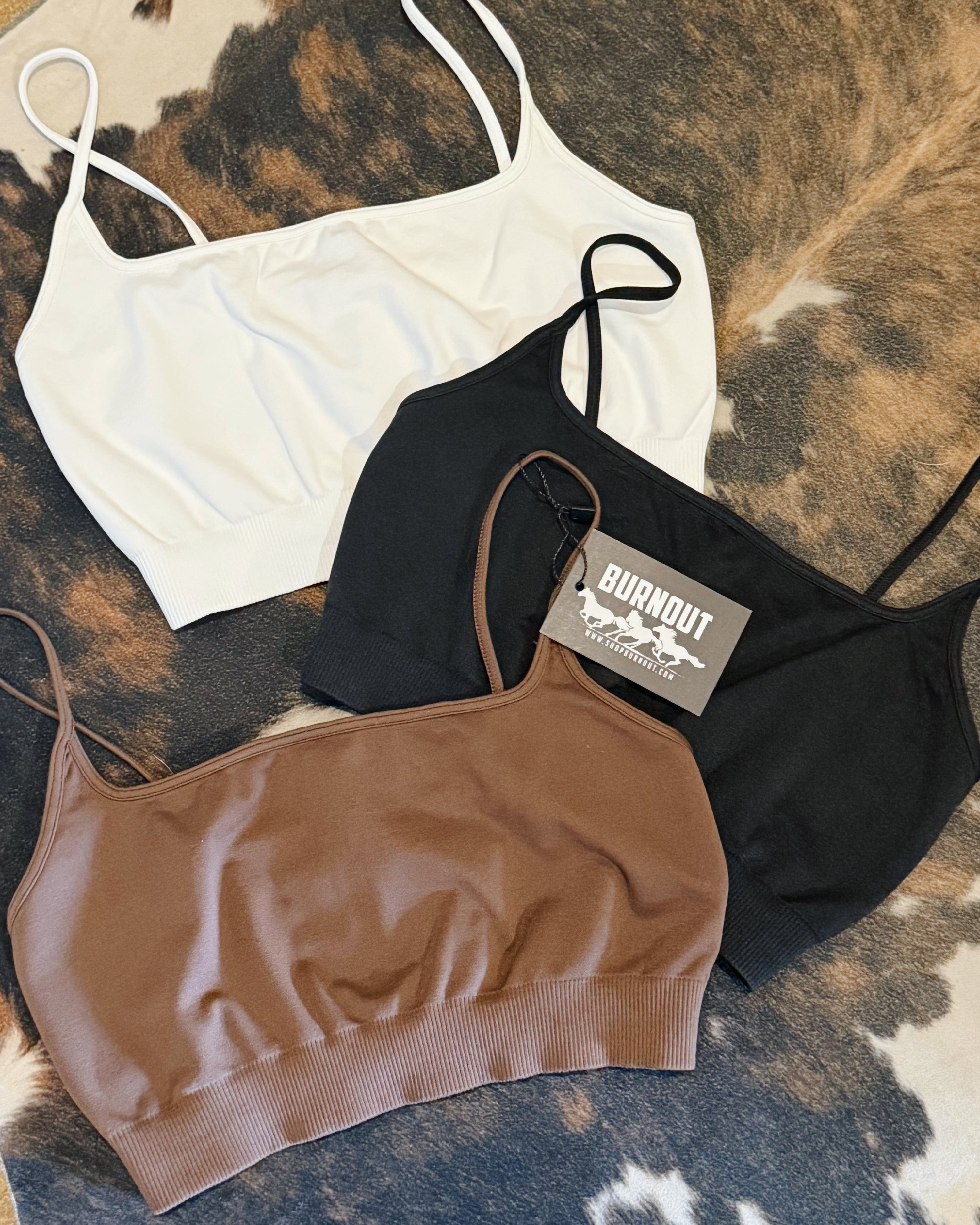 Crop Square Neck Tank
