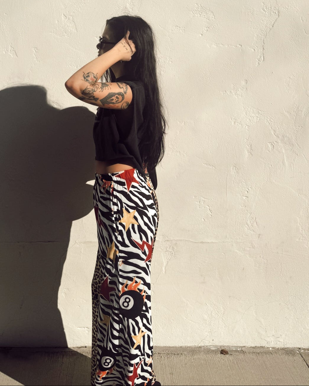 Wild Thing Wide Leg Pants - Burnout