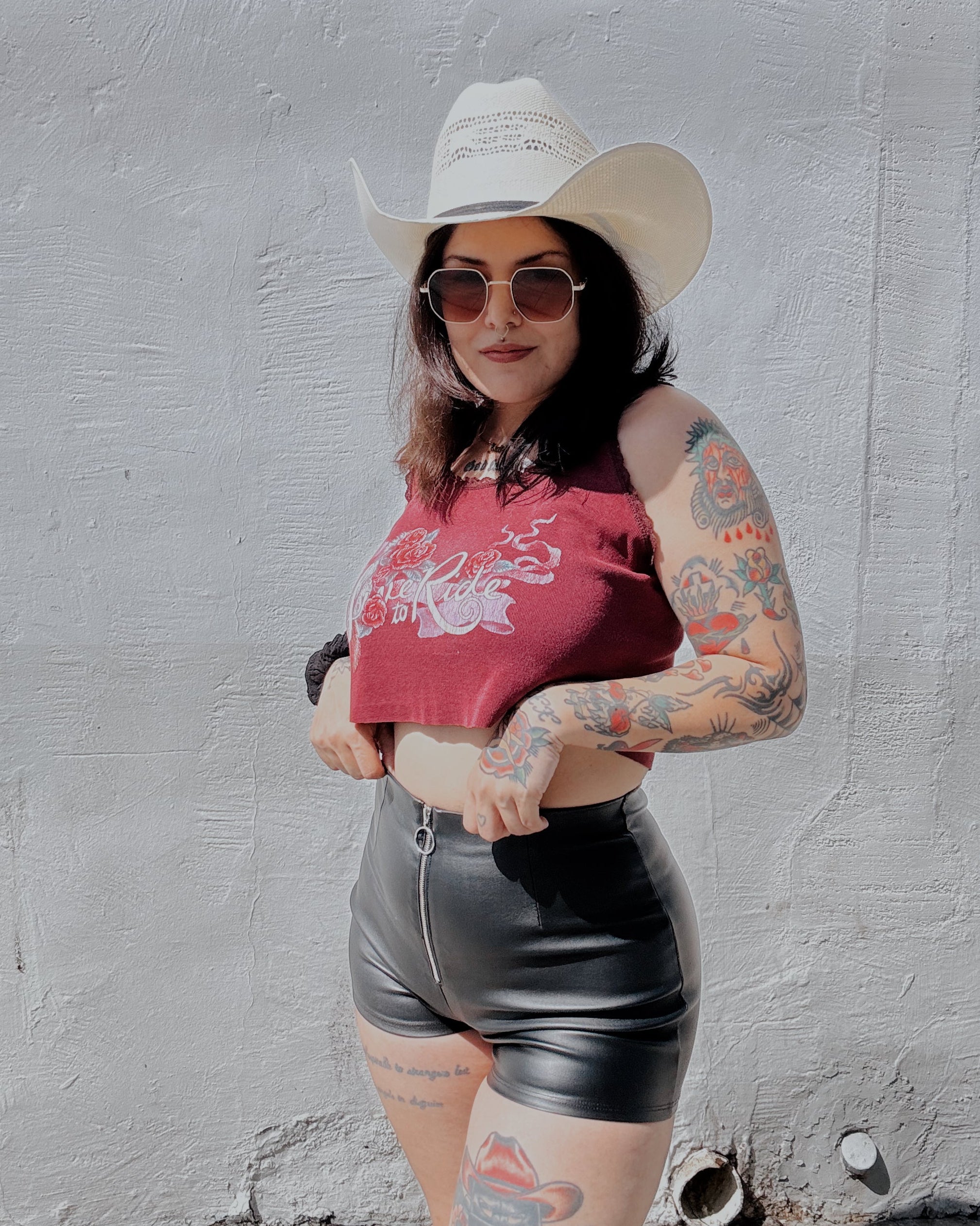 Cherry Pie Shorts - Burnout