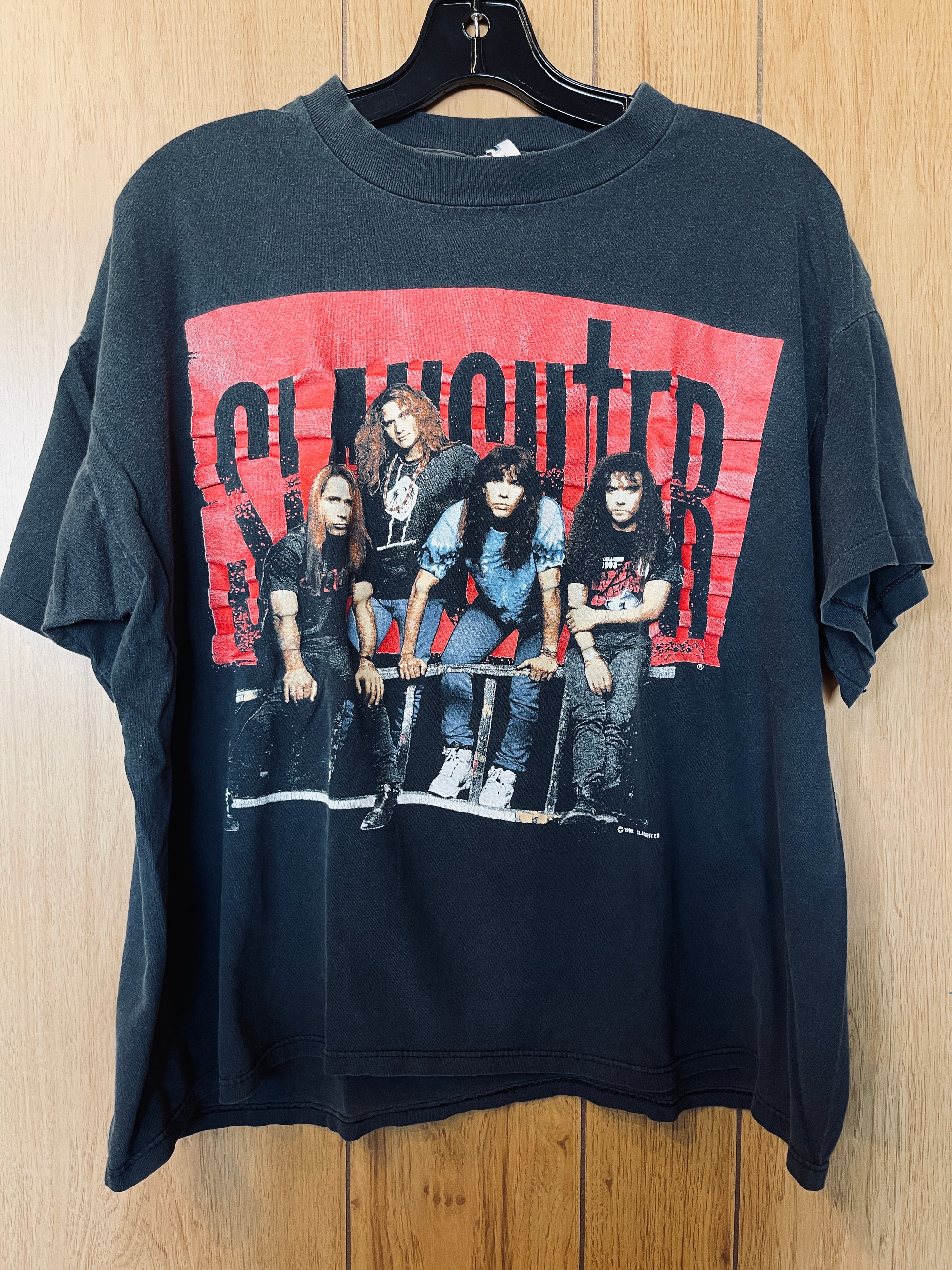 Slaughter 1992 The Wild Life Vintage Tee Vintage